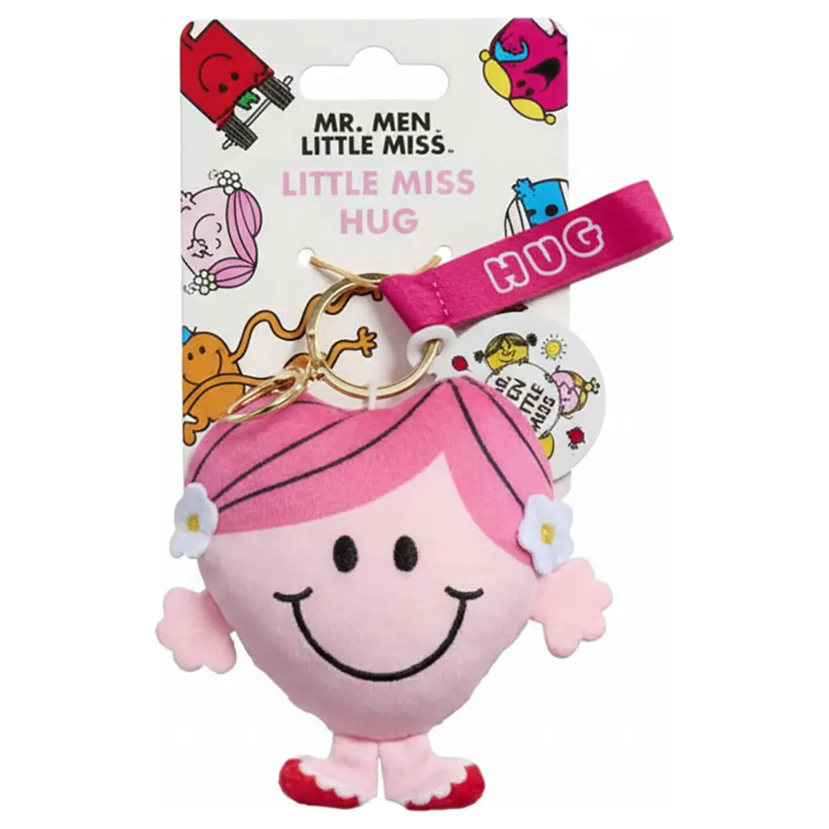 Mr. Men: Little Miss Hug Keyring 1