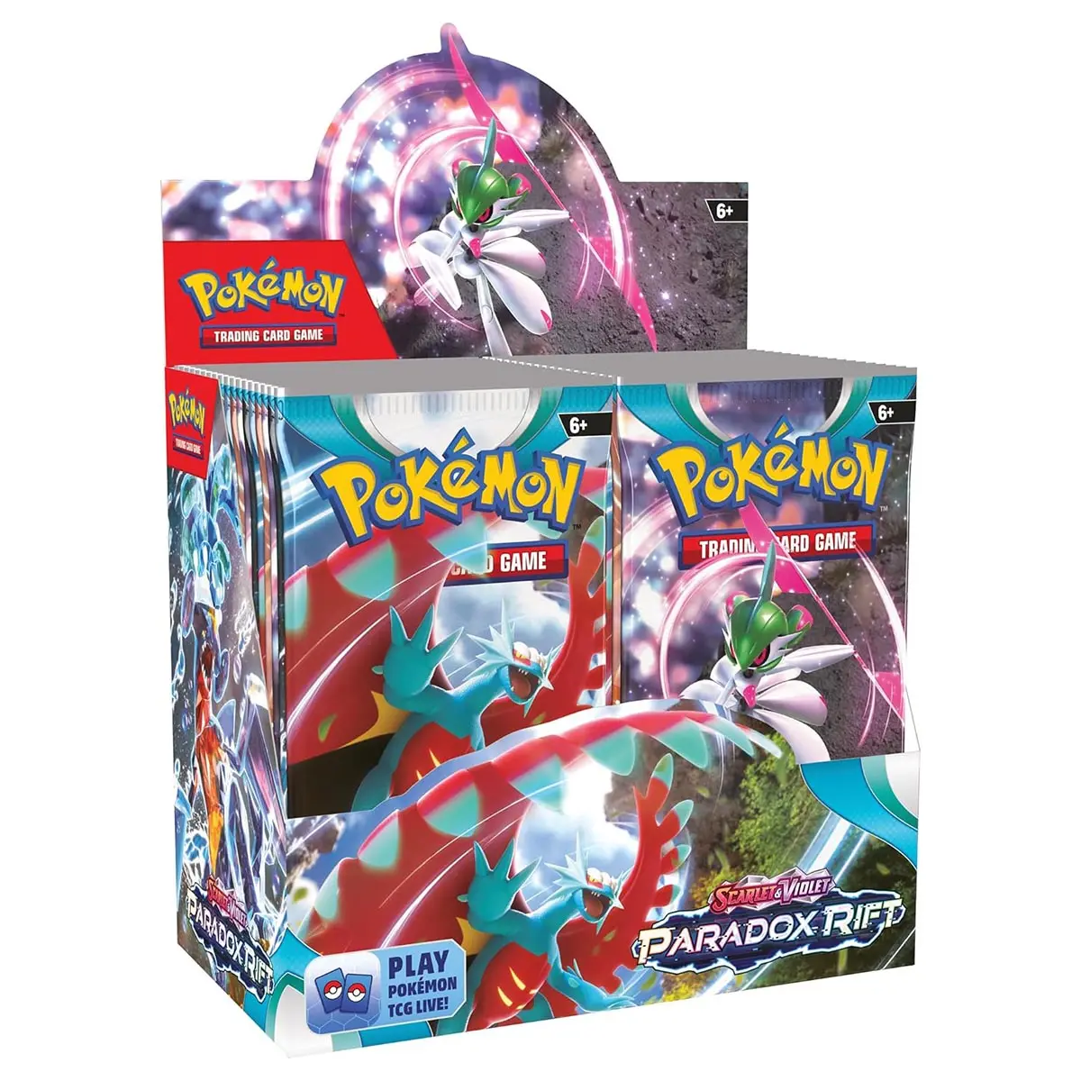 Pokémon Tcg: Scarlet & Violet 4: Paradox Rift Booster 36 Pack Box 1