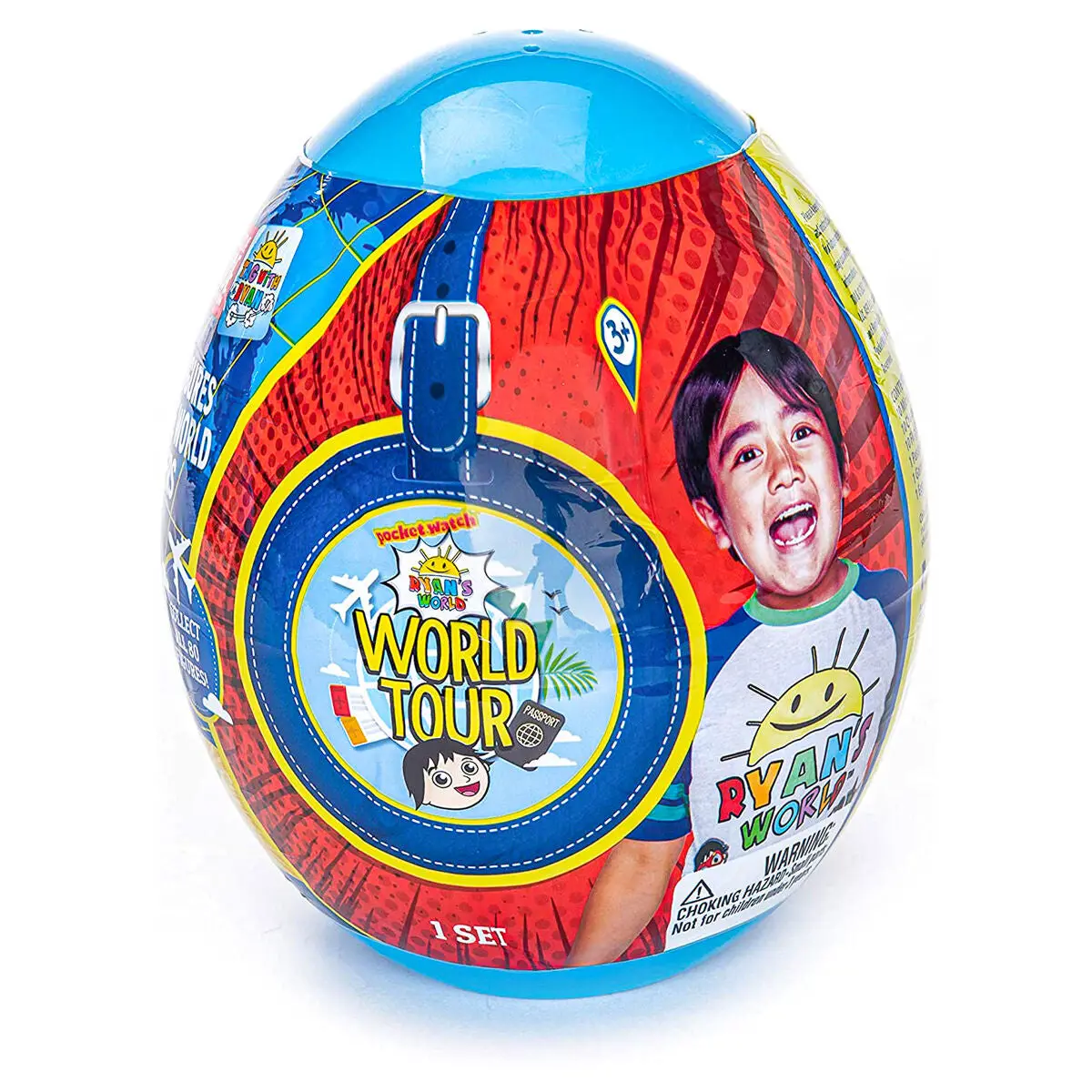 Ryan's World - World Tour Micro Figure Egg Styles Vary 1