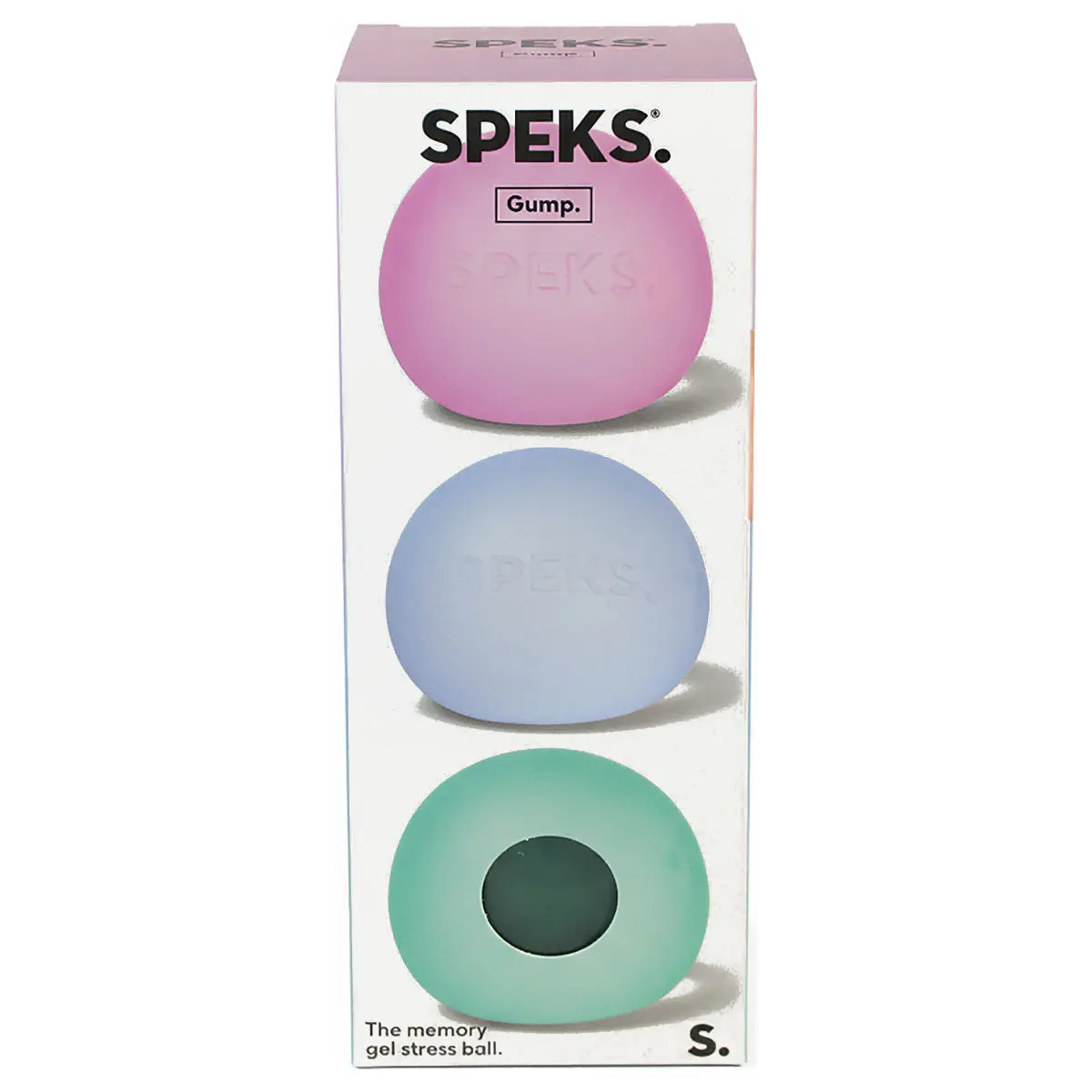 Speks Gump Memory Gel Stress Ball (3 Pack) 1