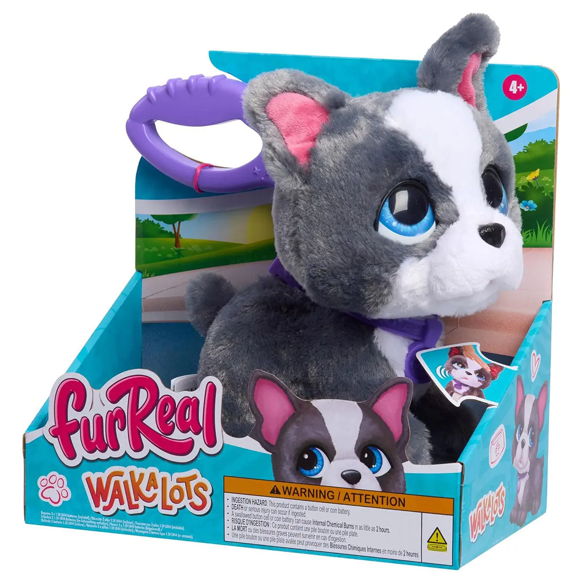 Furreal Walk-A-Lots French Bulldog Interactive Pet 1