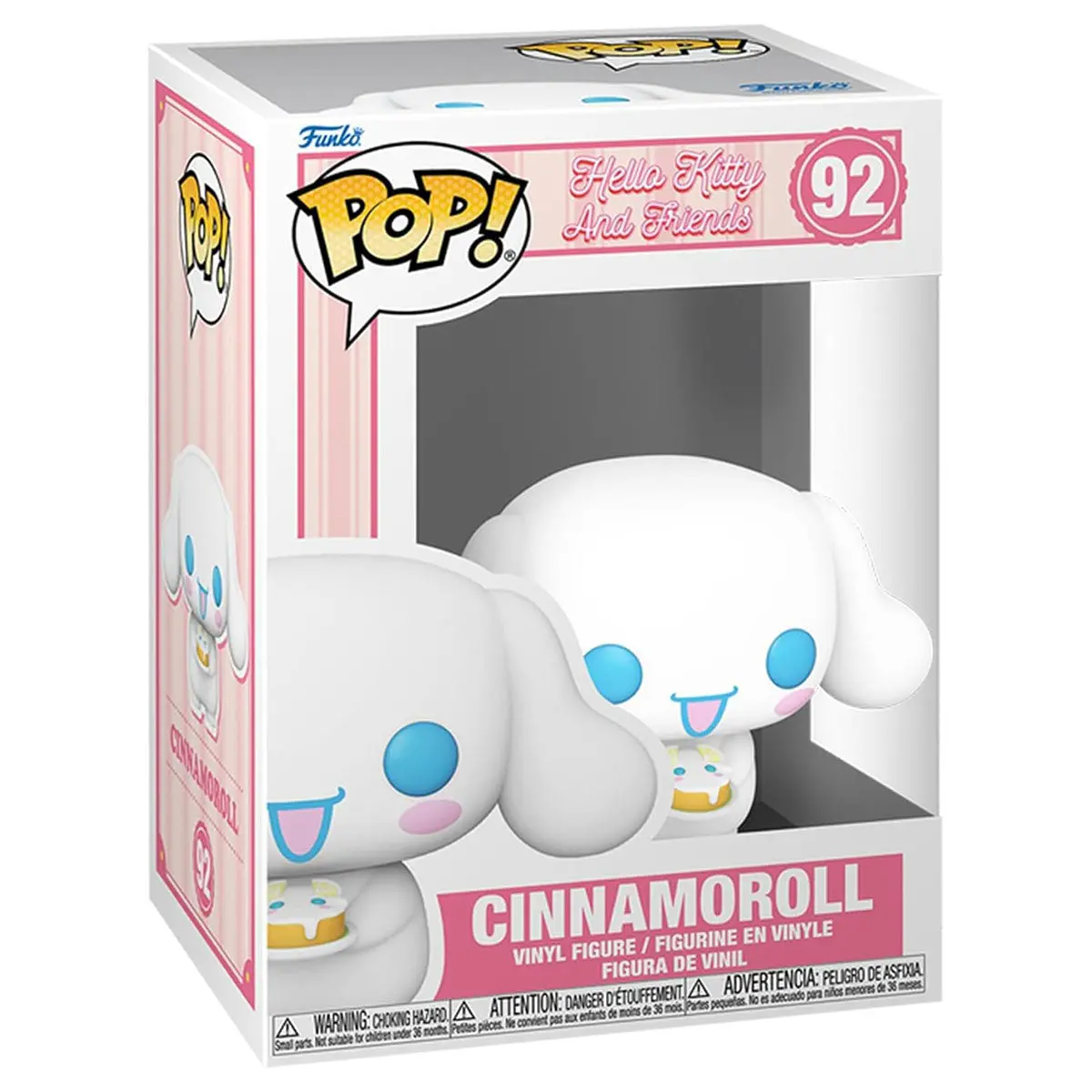 Funko Pop! Hello Kitty And Friends: Cinnamaroll With Cake Vinyl Figure #92 1