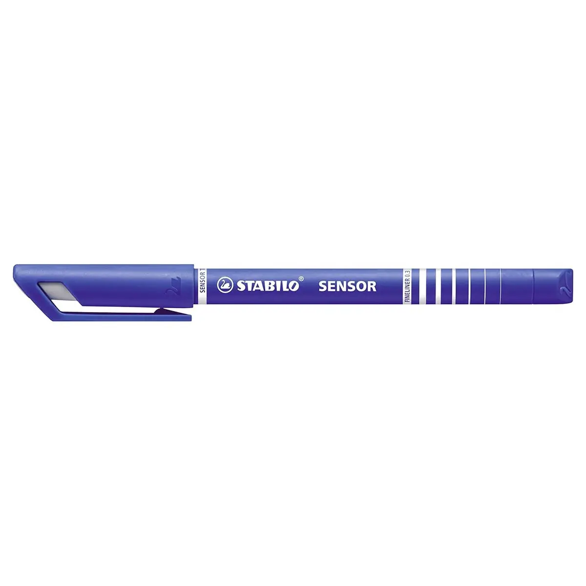 Stabilo Sensor F Fineliner Pens Green, Red, Blue, Black (4 Pack) 1