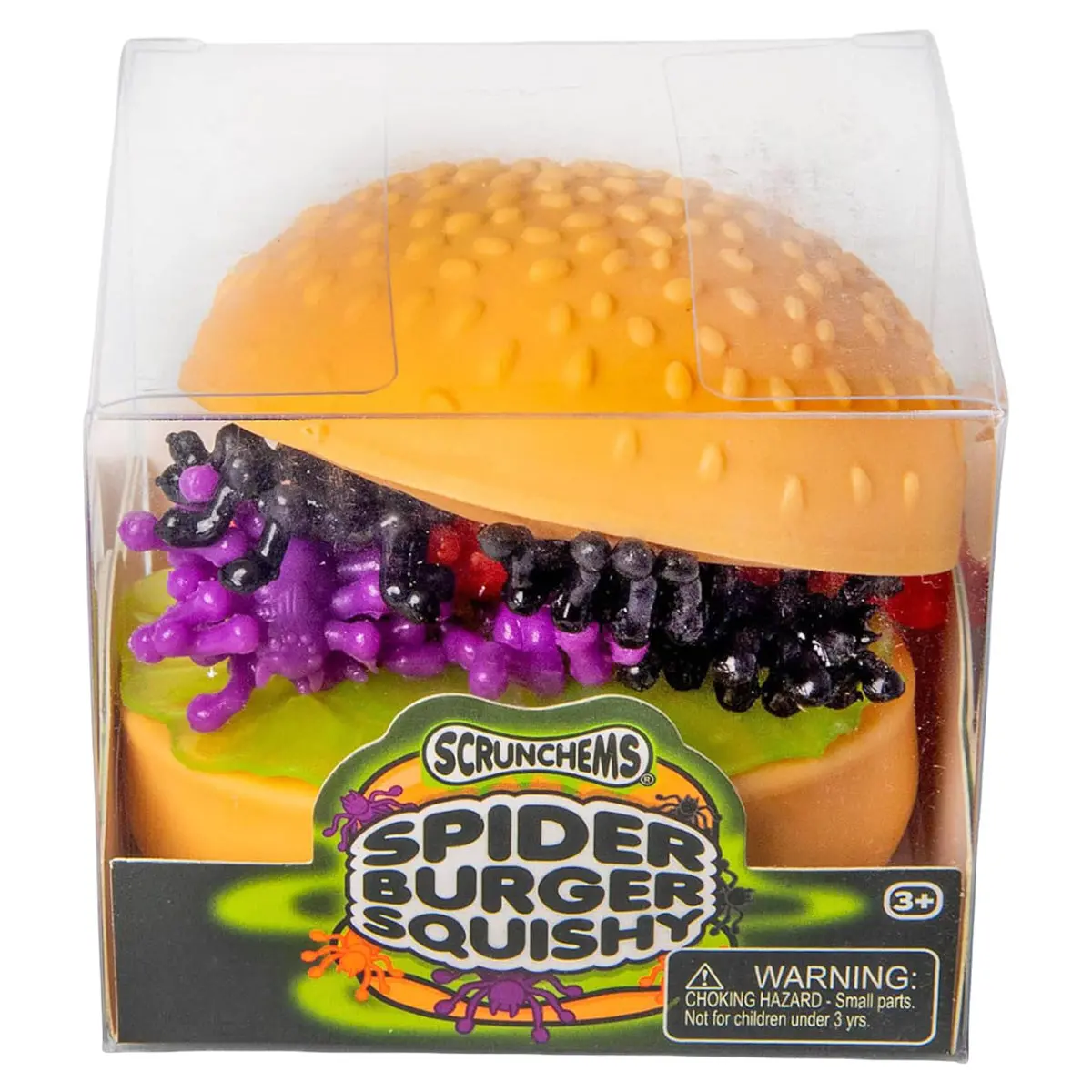 Scrunchems Spider Burger Squishy Fidget Toy 1