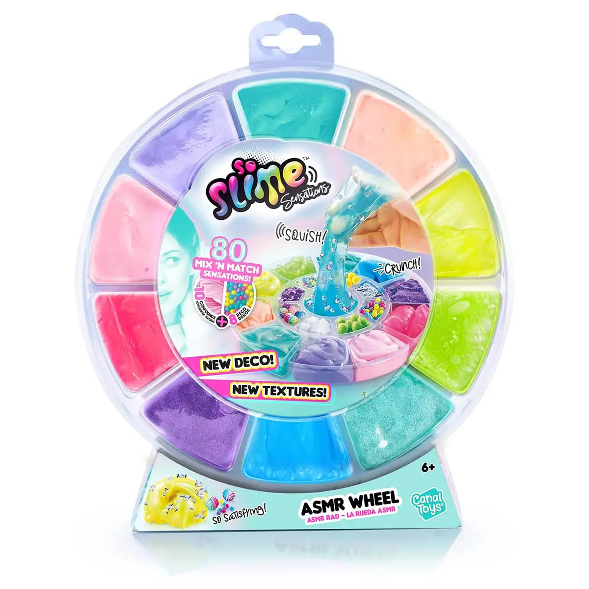 So Slime Sensations: Asmr Wheel Set 1