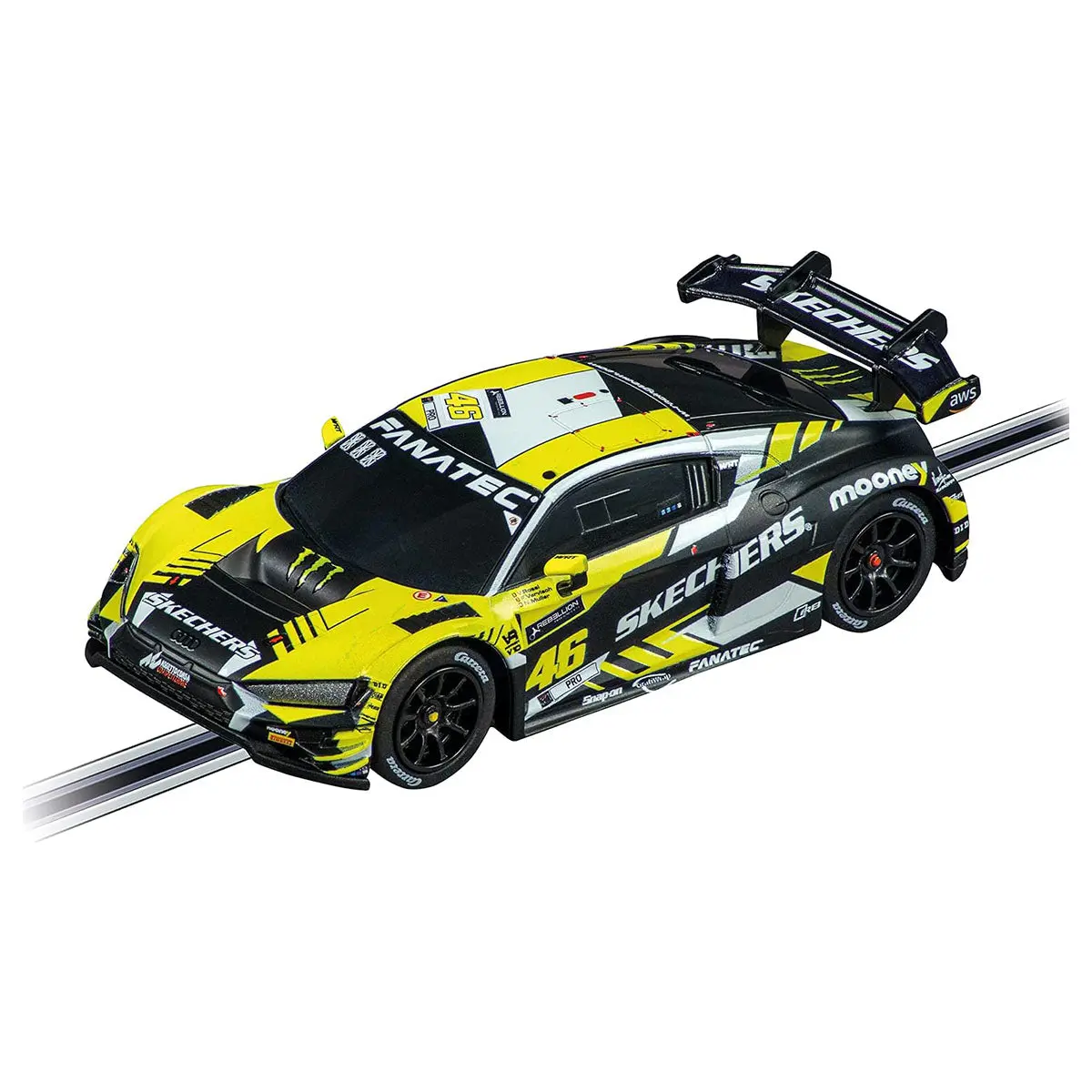Audi R8 Lms Gt3 Evo Ii Valentino Rossi No.46 - Carrera Go!!! 1:43 Scale Slot Car 2