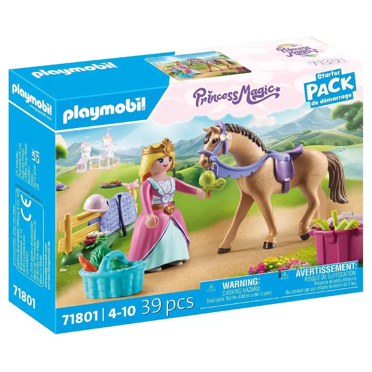 Playmobil Starter Pack Princess With Horse Playset 1