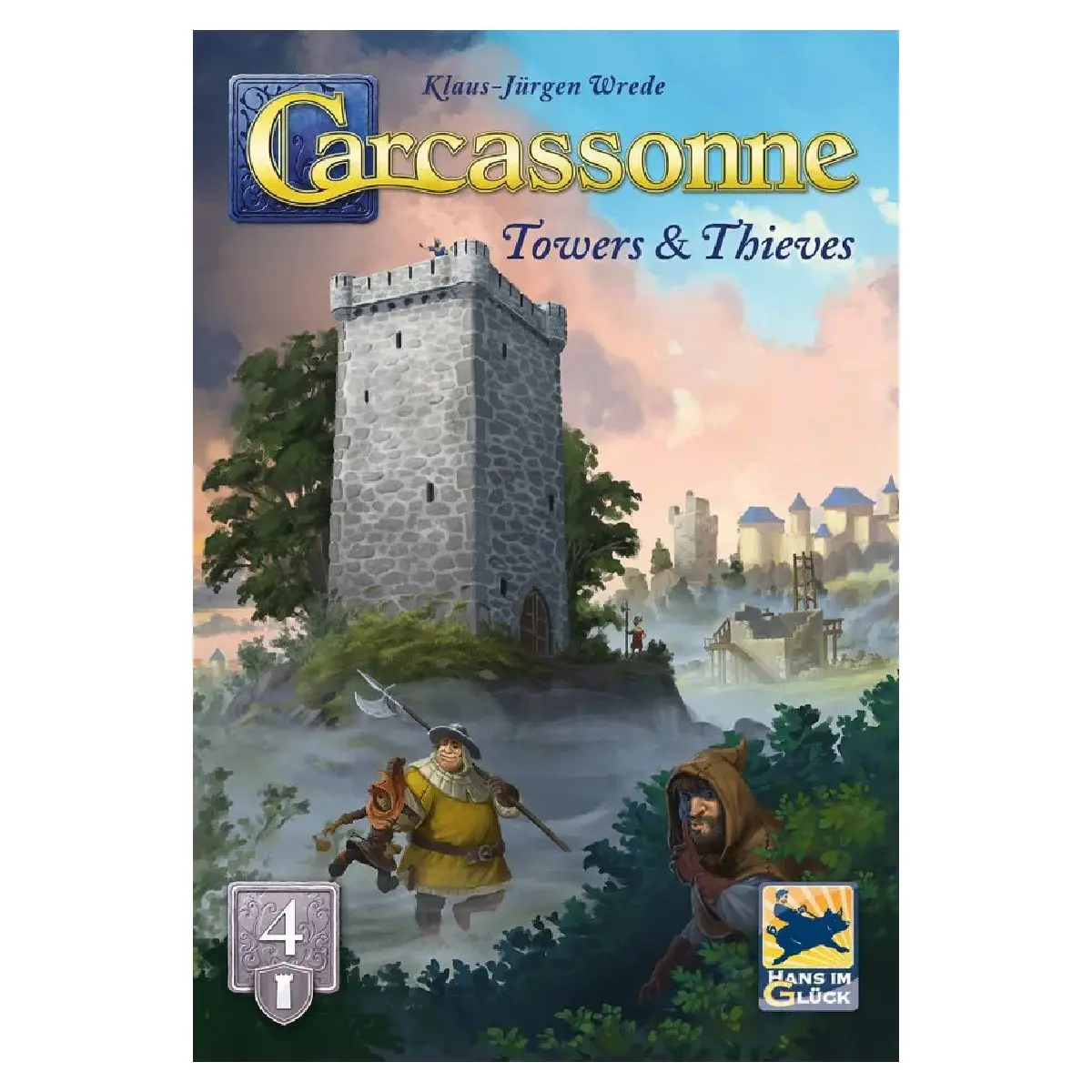 Carcassonne: Towers & Thieves Game Expansion #4 1