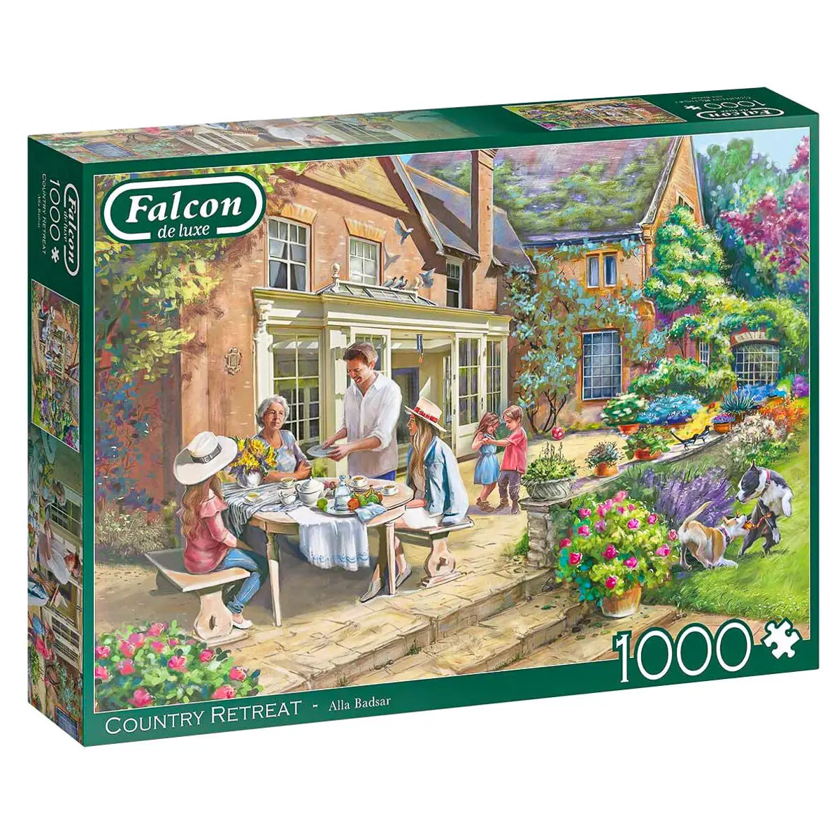 Falcon De Luxe Country Retreat Puzzle 1000 Piece 1