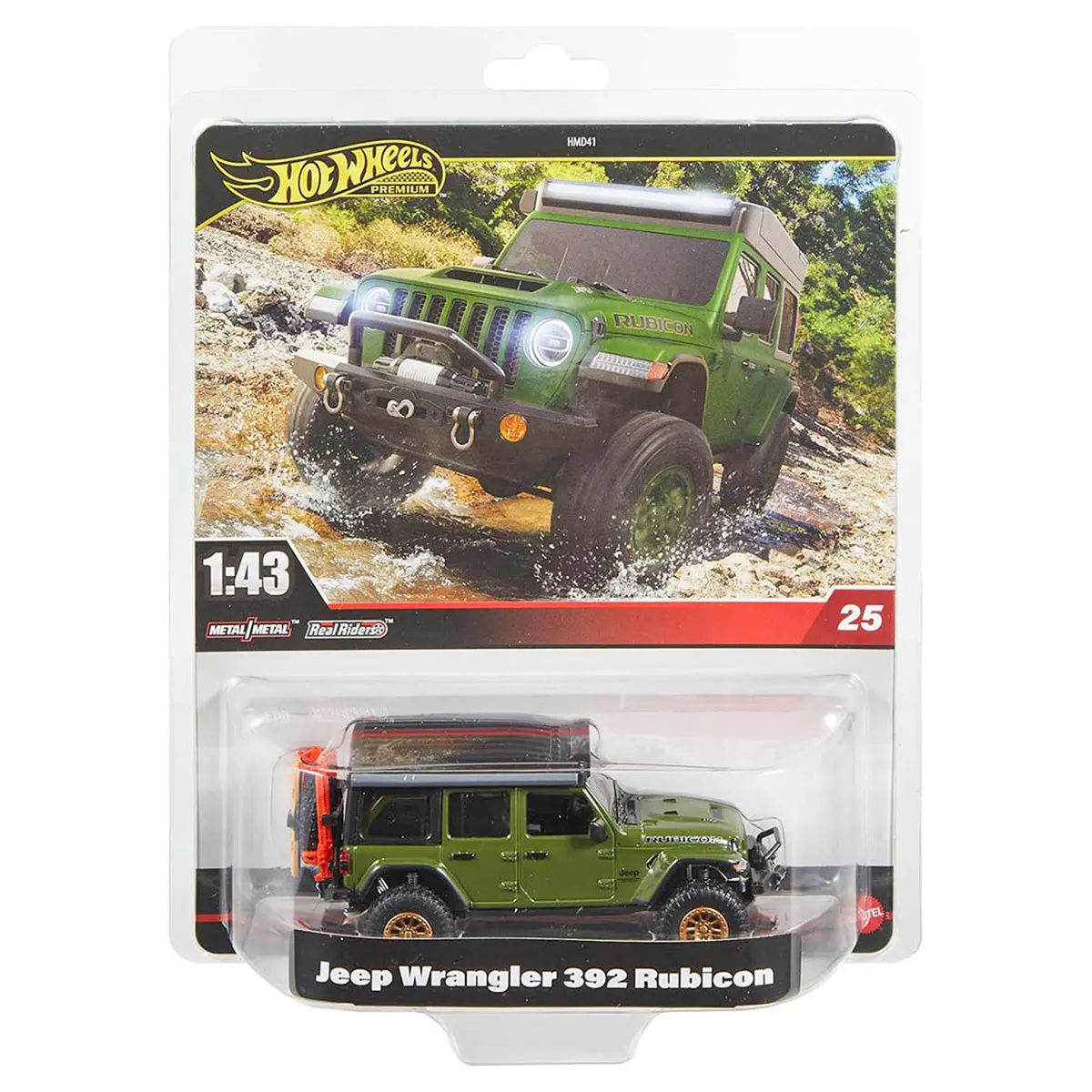 Hot Wheels Premium: Jeep Wrangler 392 Rubicon 1:43 Car 1