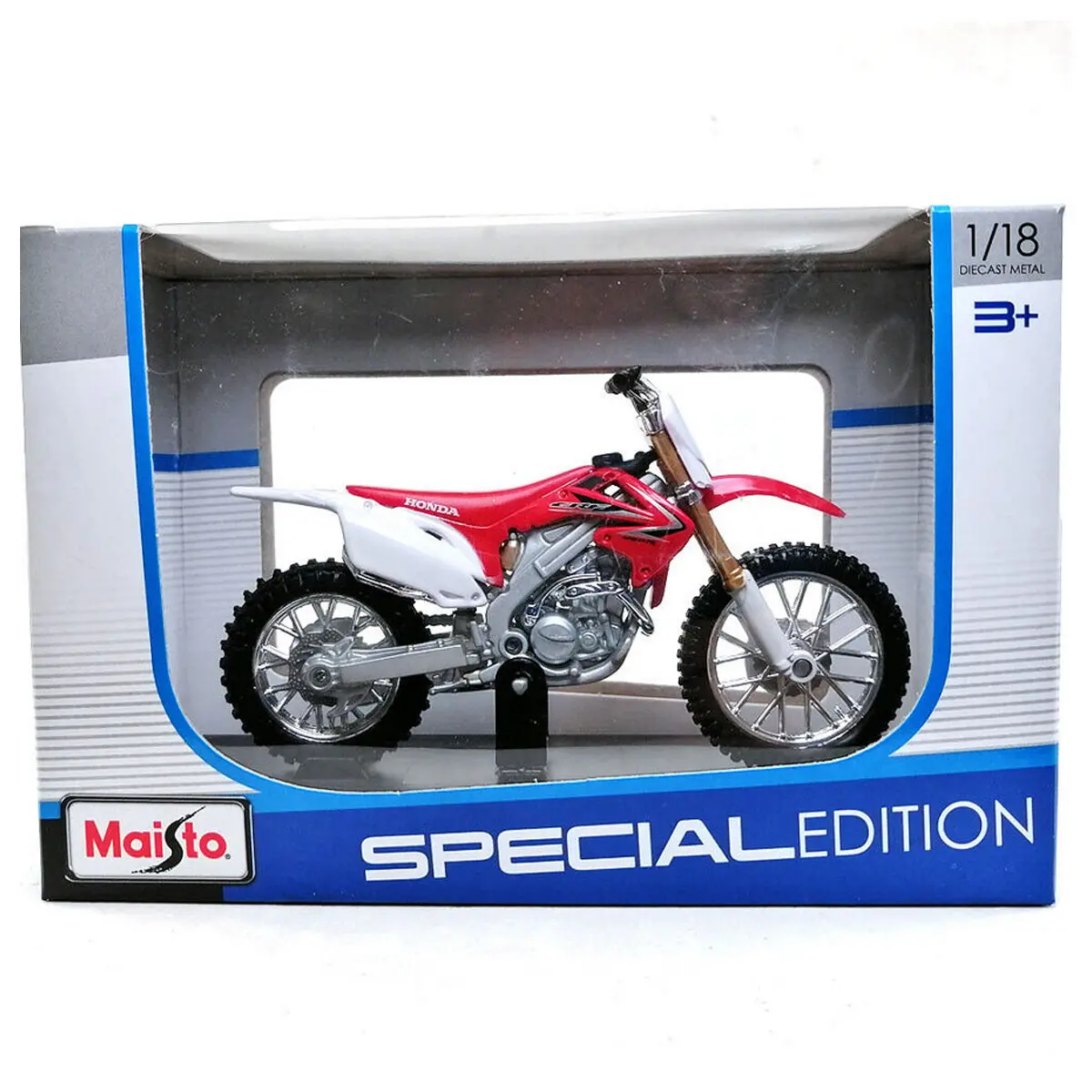 Maisto Special Edition Honda Crf 450R 1:18 Diecast Motorcross Bike 1