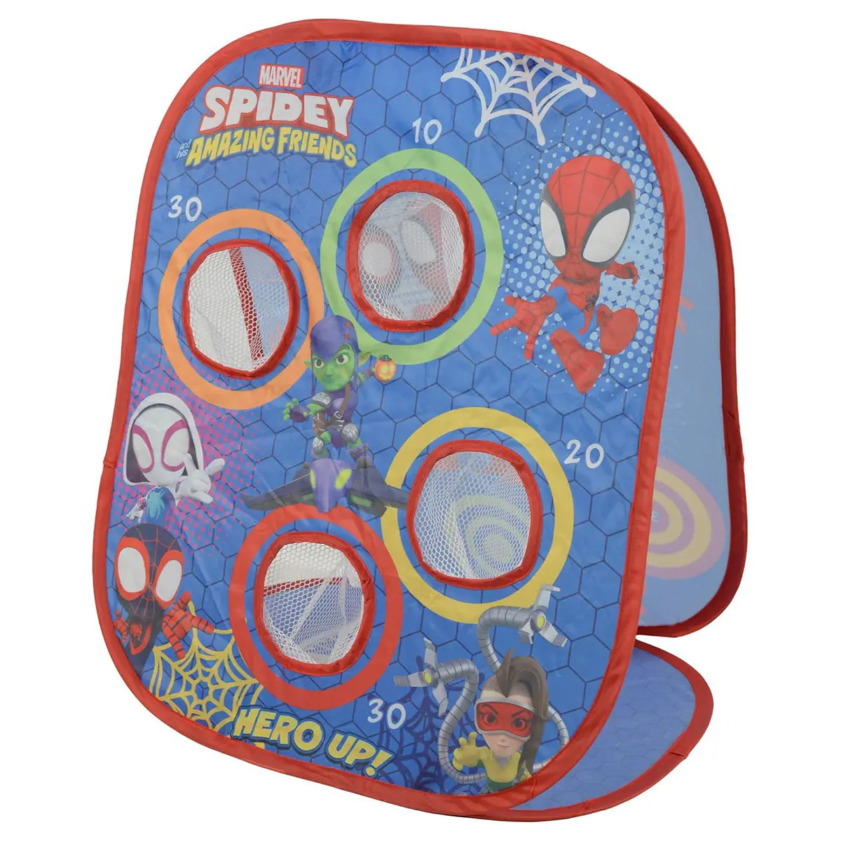Marvel Spidey & His Amazing Friends Quick Up Bean Bag Toss & Target Game 1