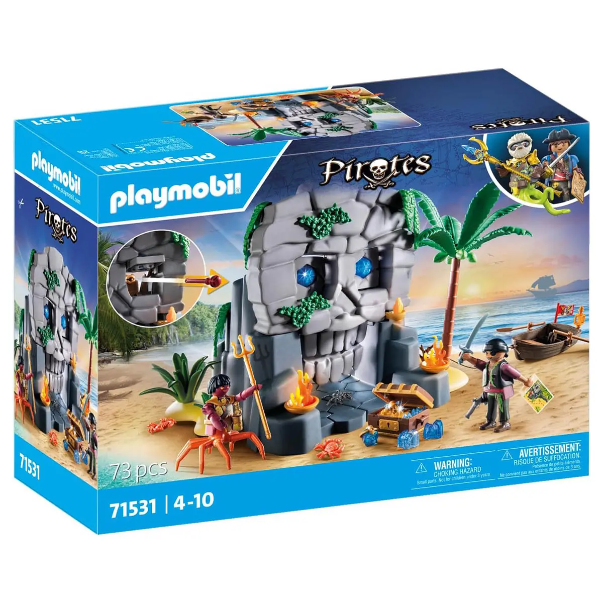 Playmobil Pirates: Skull Island Playset 1