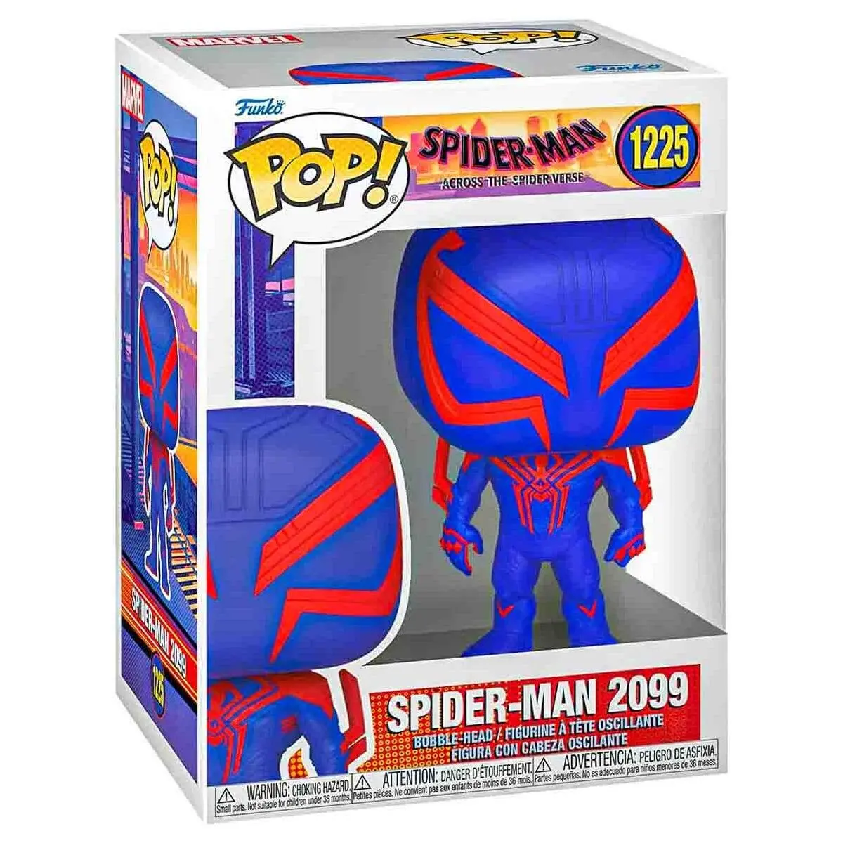 Funko Pop! Spider-Man: Across The Spiderverse: Spider-Man 2099 Vinyl Figure #1225 1