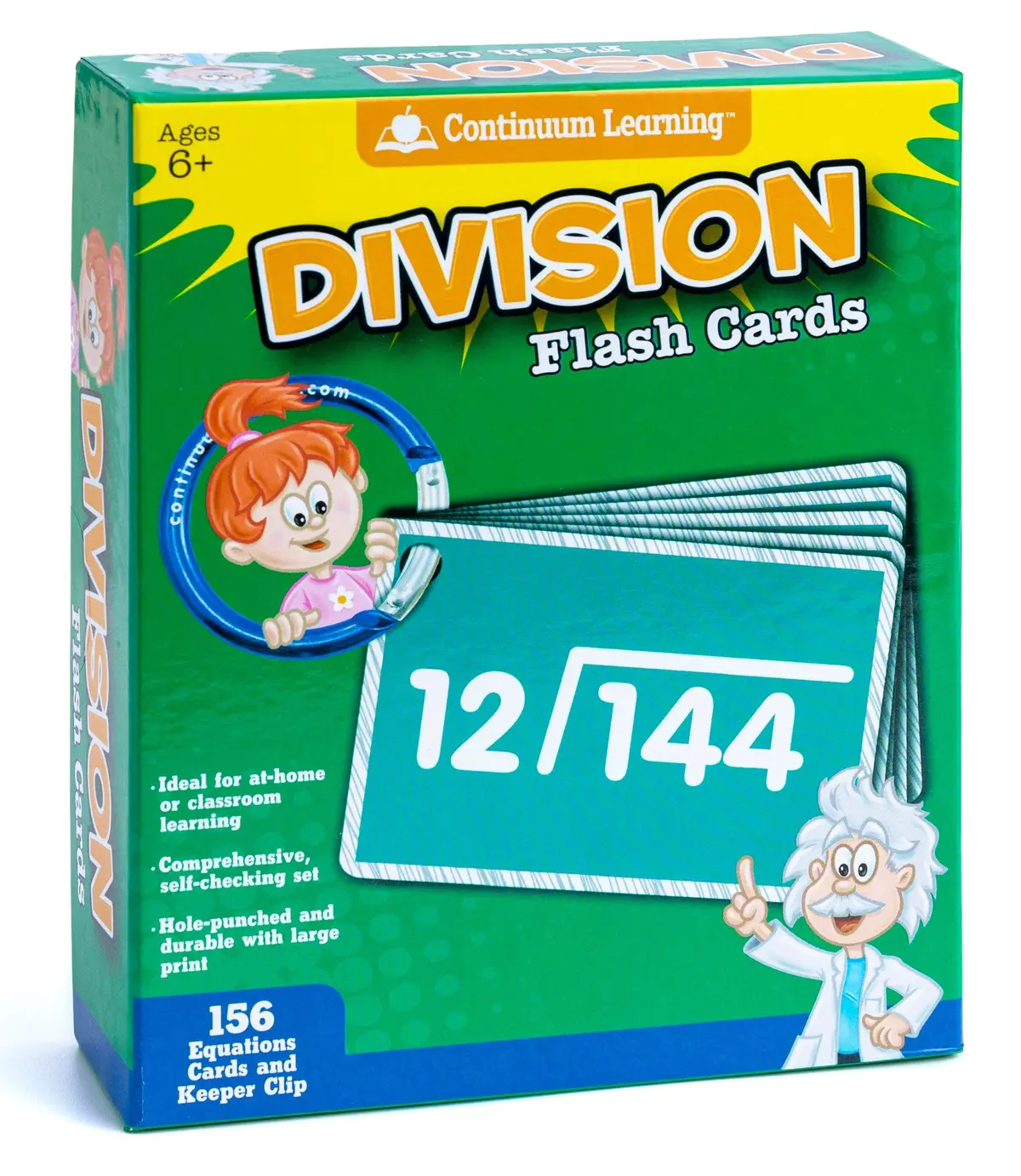 Continuum Learning Division Flash Cards 1