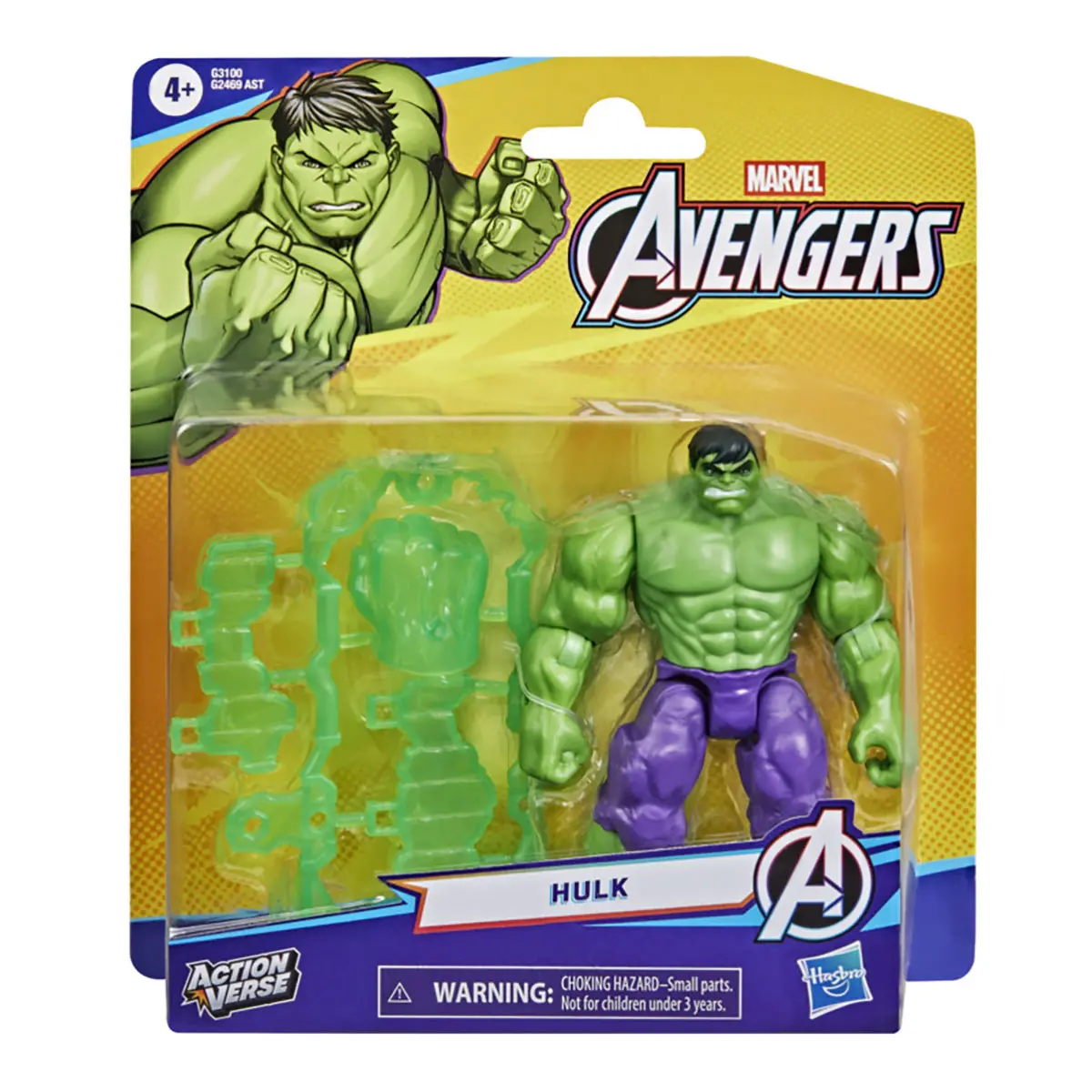 Marvel Avengers Actionverse Hulk Figure 1