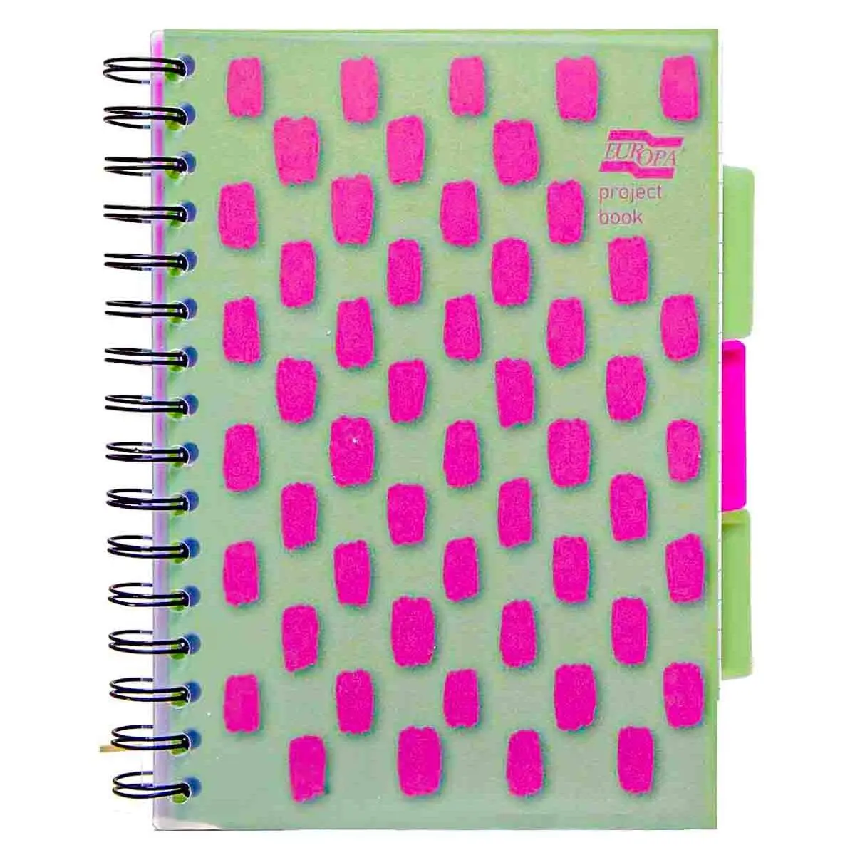 Clairefontaine Europa Splash A5 Project Book Pink 1