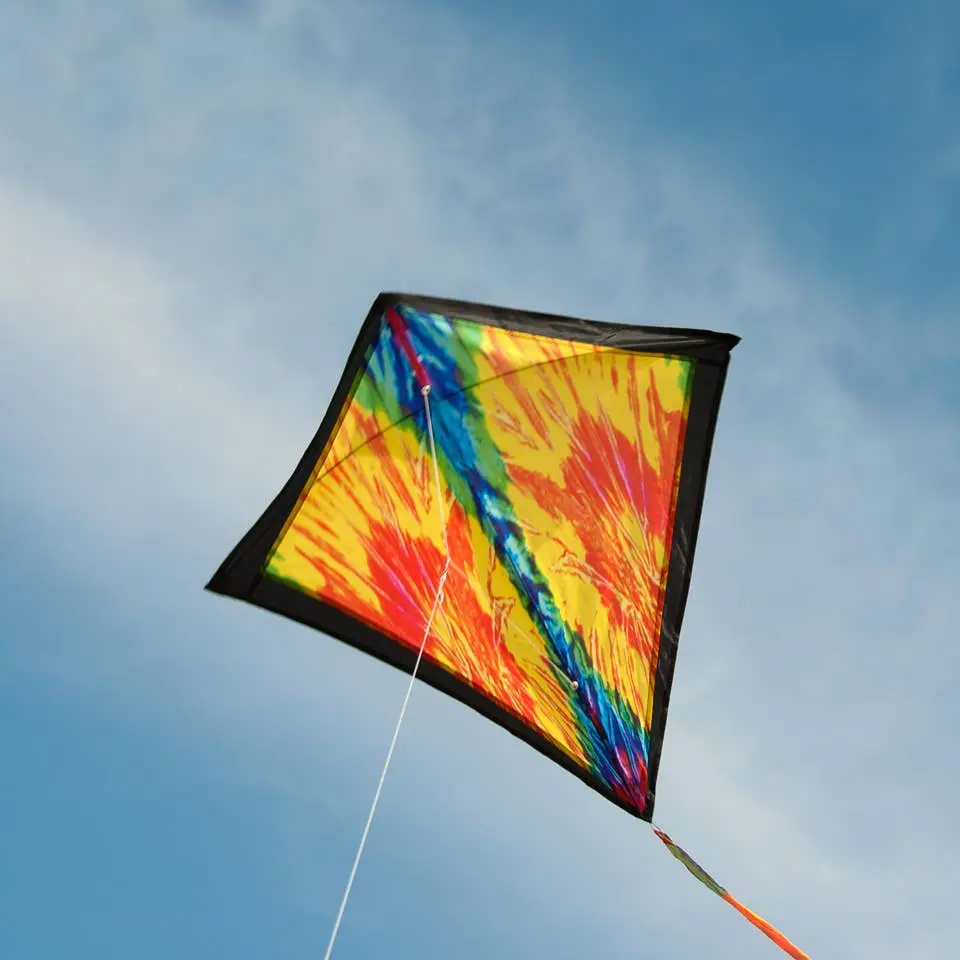In The Breeze Tie Dye 30" Diamond Kite 1
