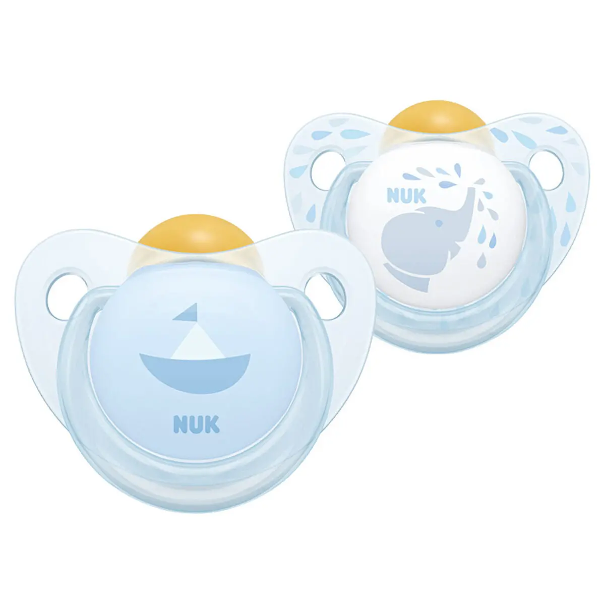 Nuk R&B Latex Soother Blue Size 2 (Pack Of 2) 1