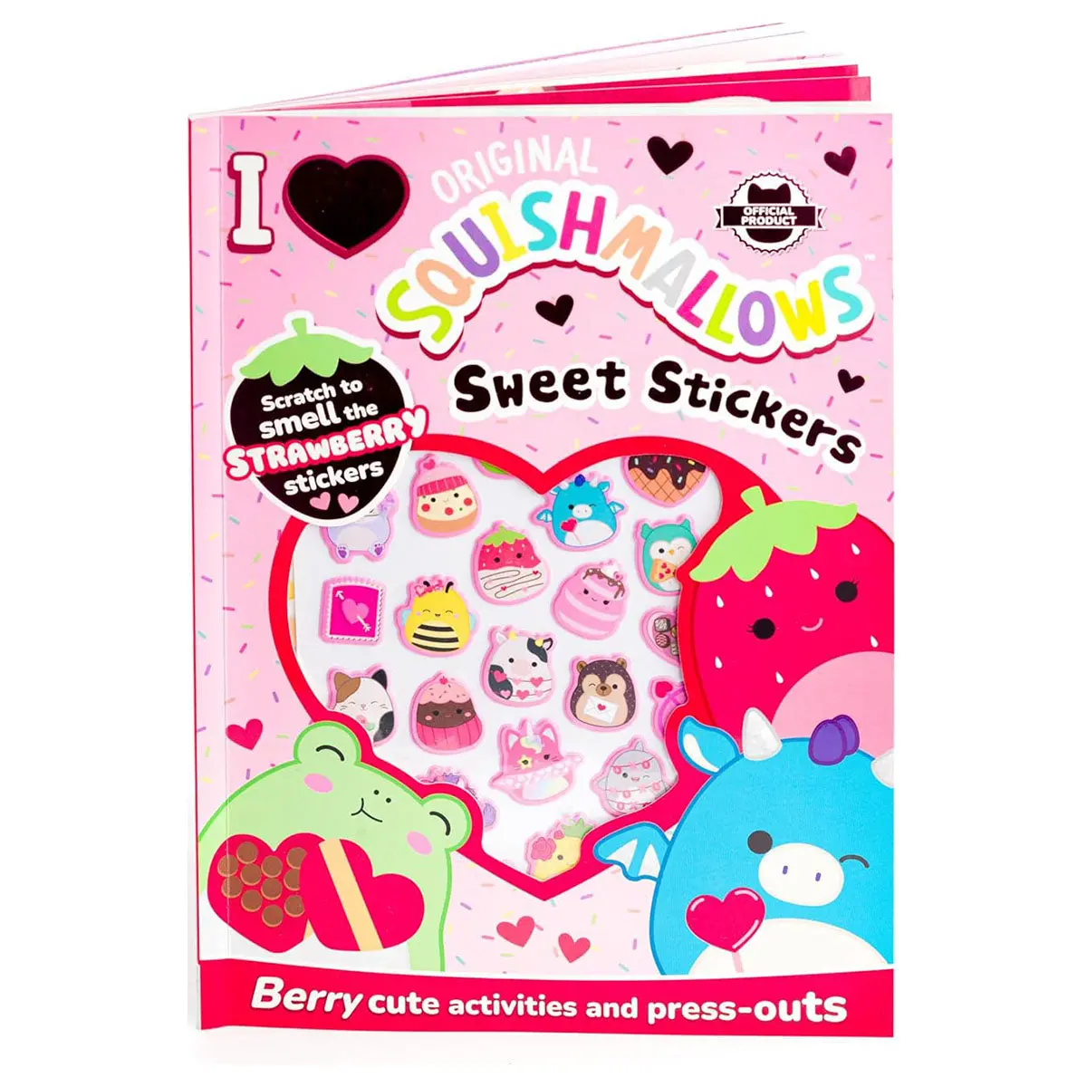Squishmallows Sweet Stickers Book 1