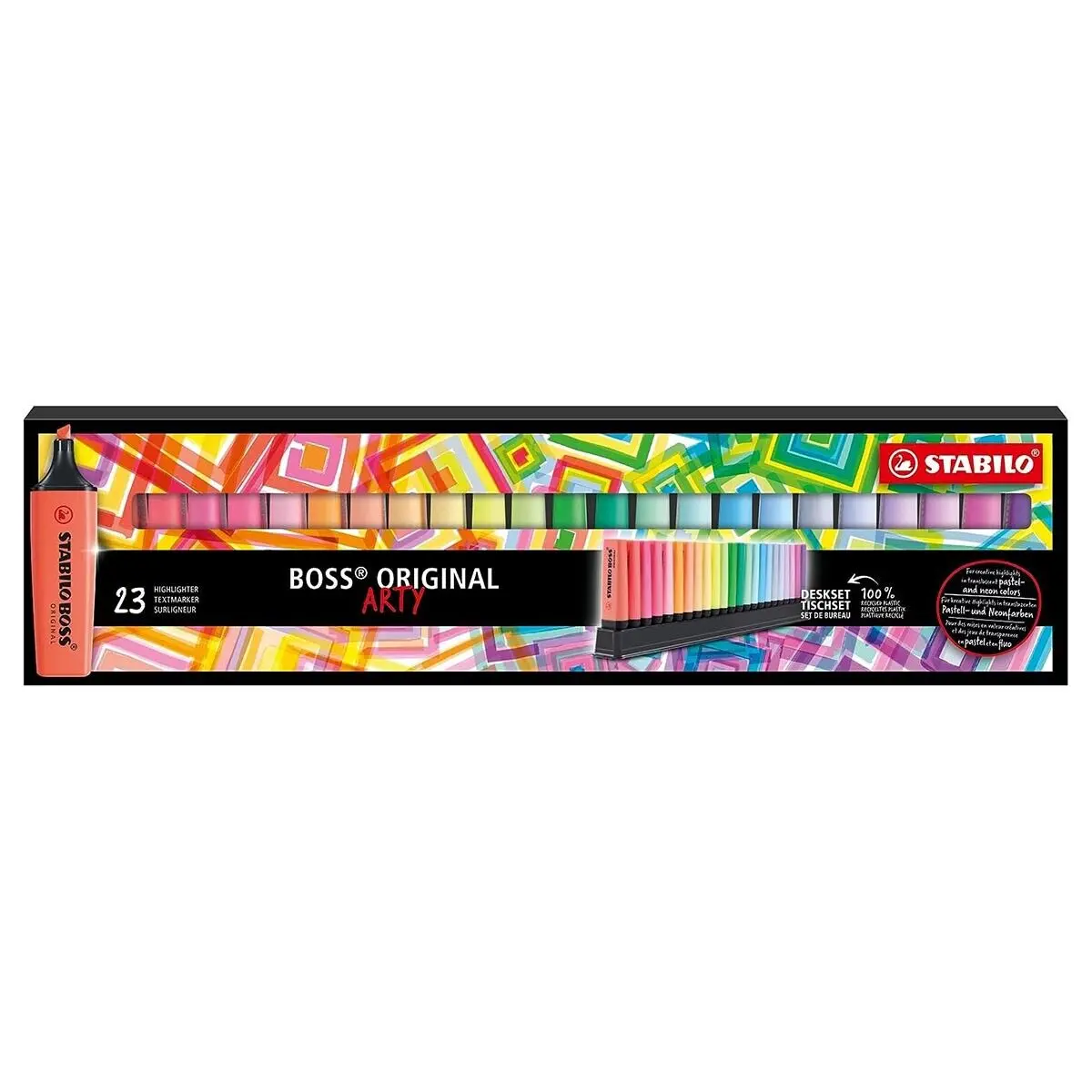 Stabilo Boss Original Arty Highlighters (23 Pack) 1