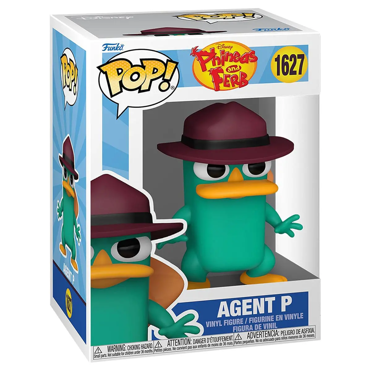 Funko Pop! Disney: Phineas And Ferb: Agent P Vinyl Figure #1627 1