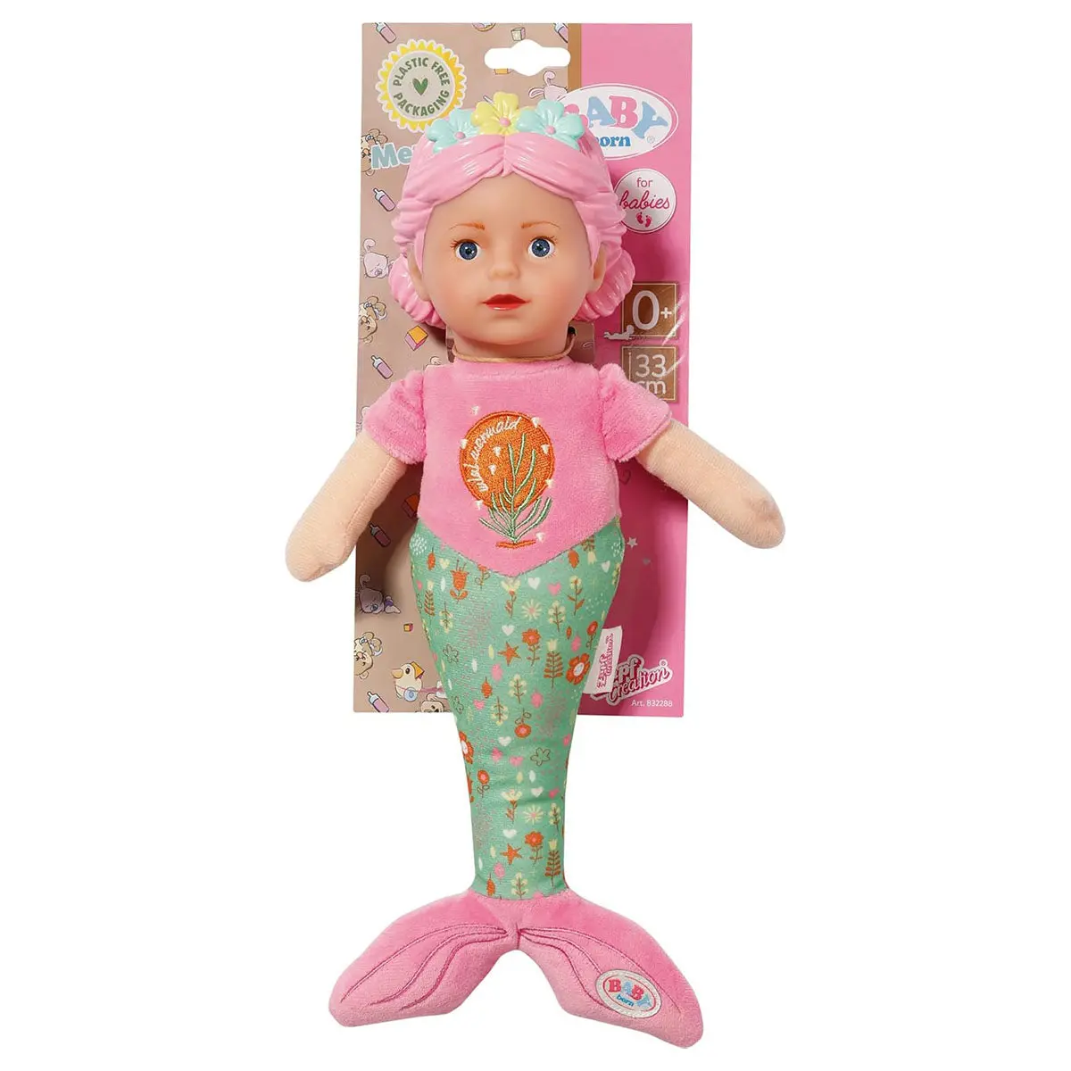 Baby Born Mermaid 33Cm Soft Toy 1