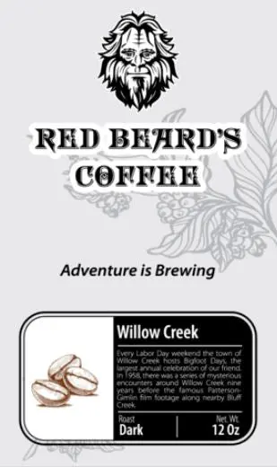 Willow Creek Dark Roast Whole Coffee Beans | Red Beard’S Coffee 1
