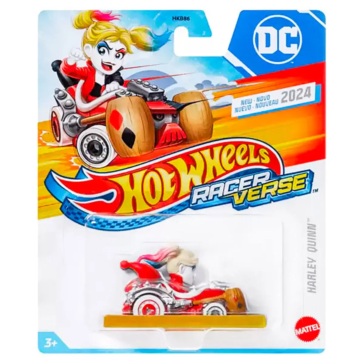 Hot Wheels Racer Verse Dc Harley Quinn Vehicle 1