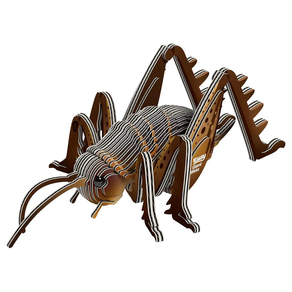 Eugy Giant Weta 3D Cardboard Model Kit 1