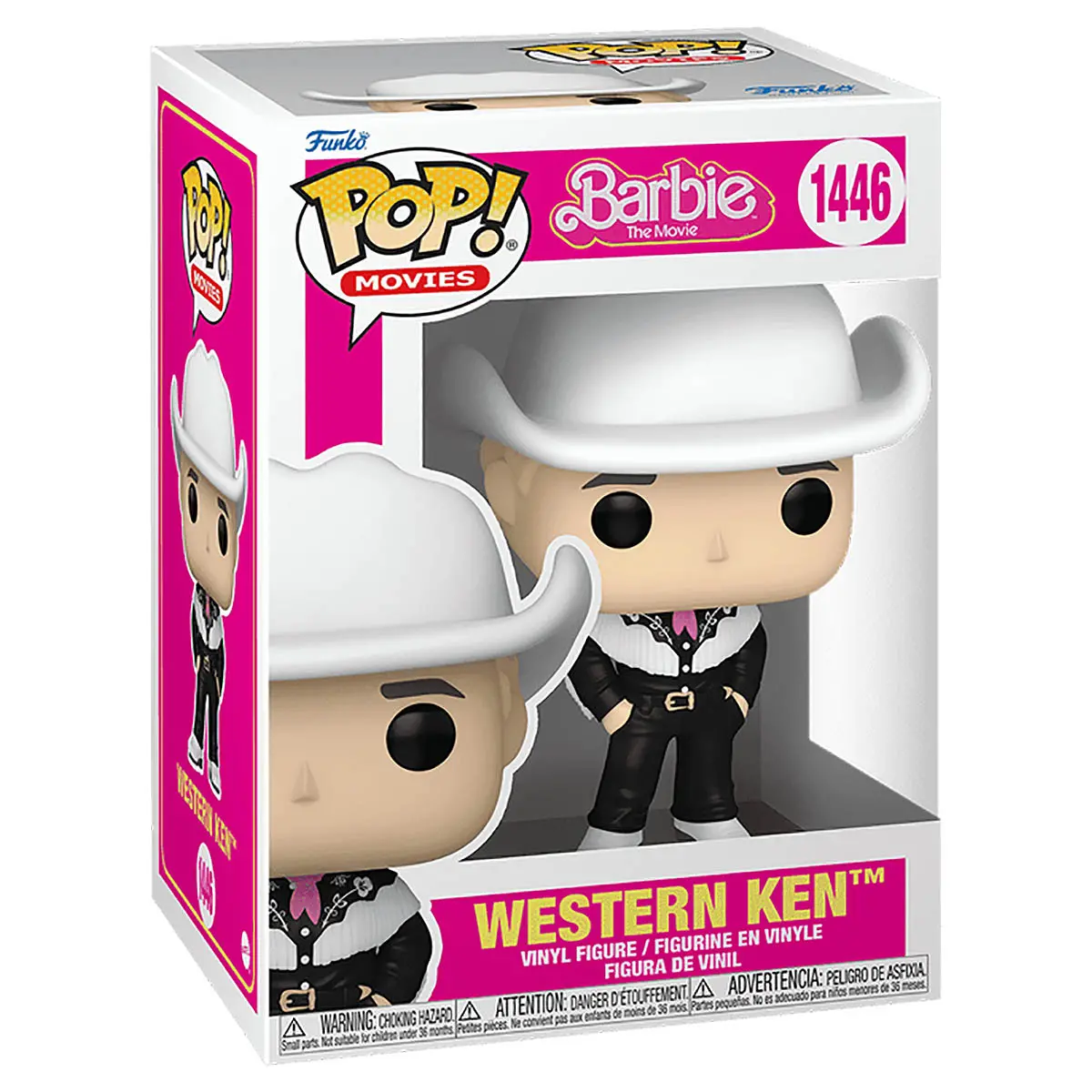 Funko Pop! Movies: Barbie Western Ken Vinyl Figure #1446 1
