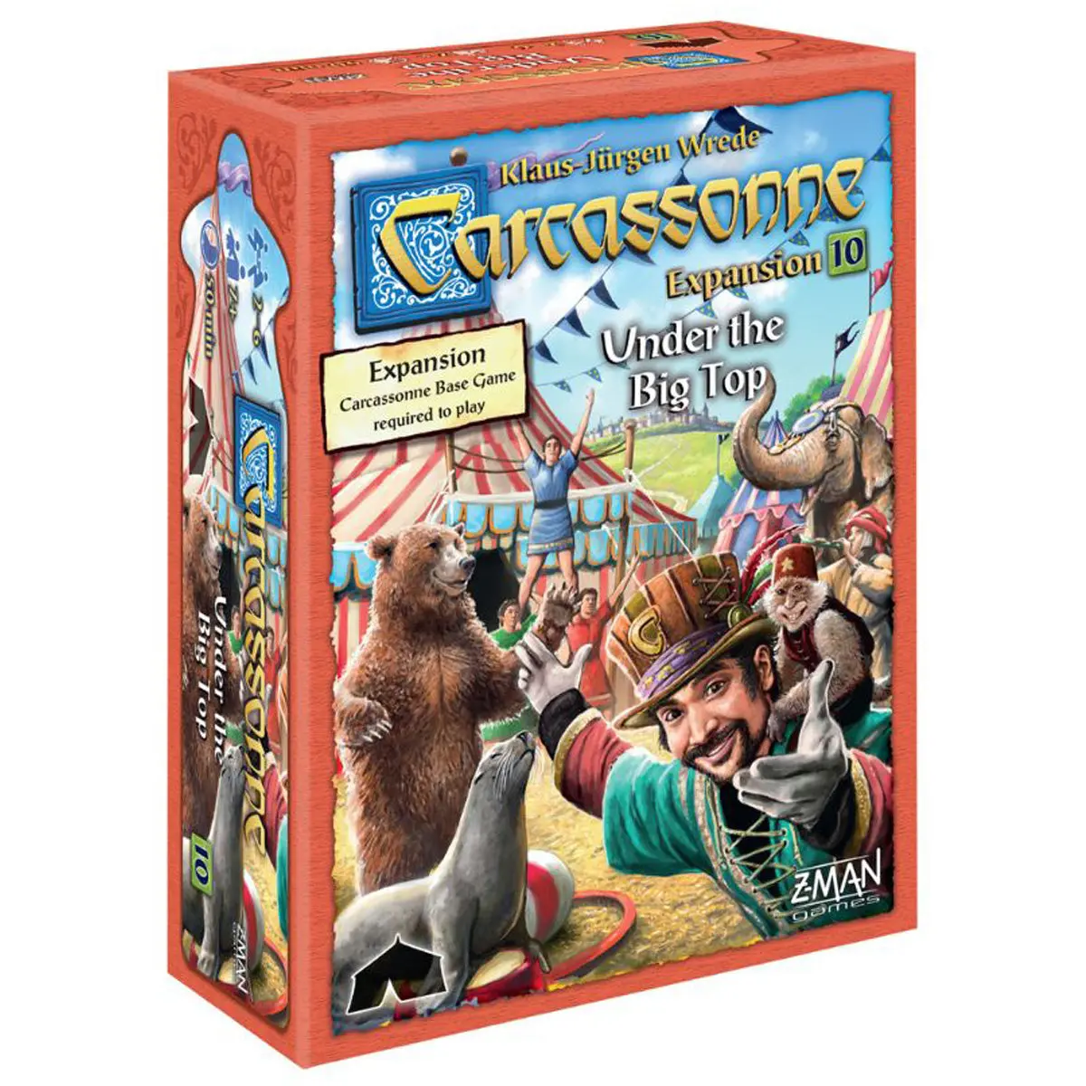 Carcassonne: Under The Big Top Expansion 10 Game 1