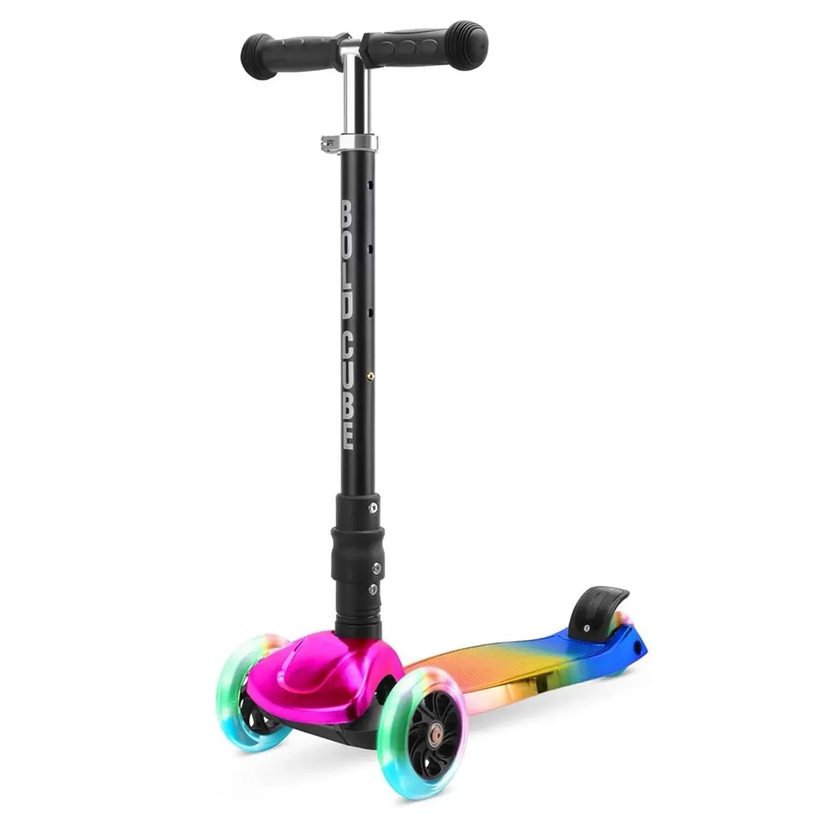 Boldcube Big Fold 3 Wheel Scooter Candy Floss 1