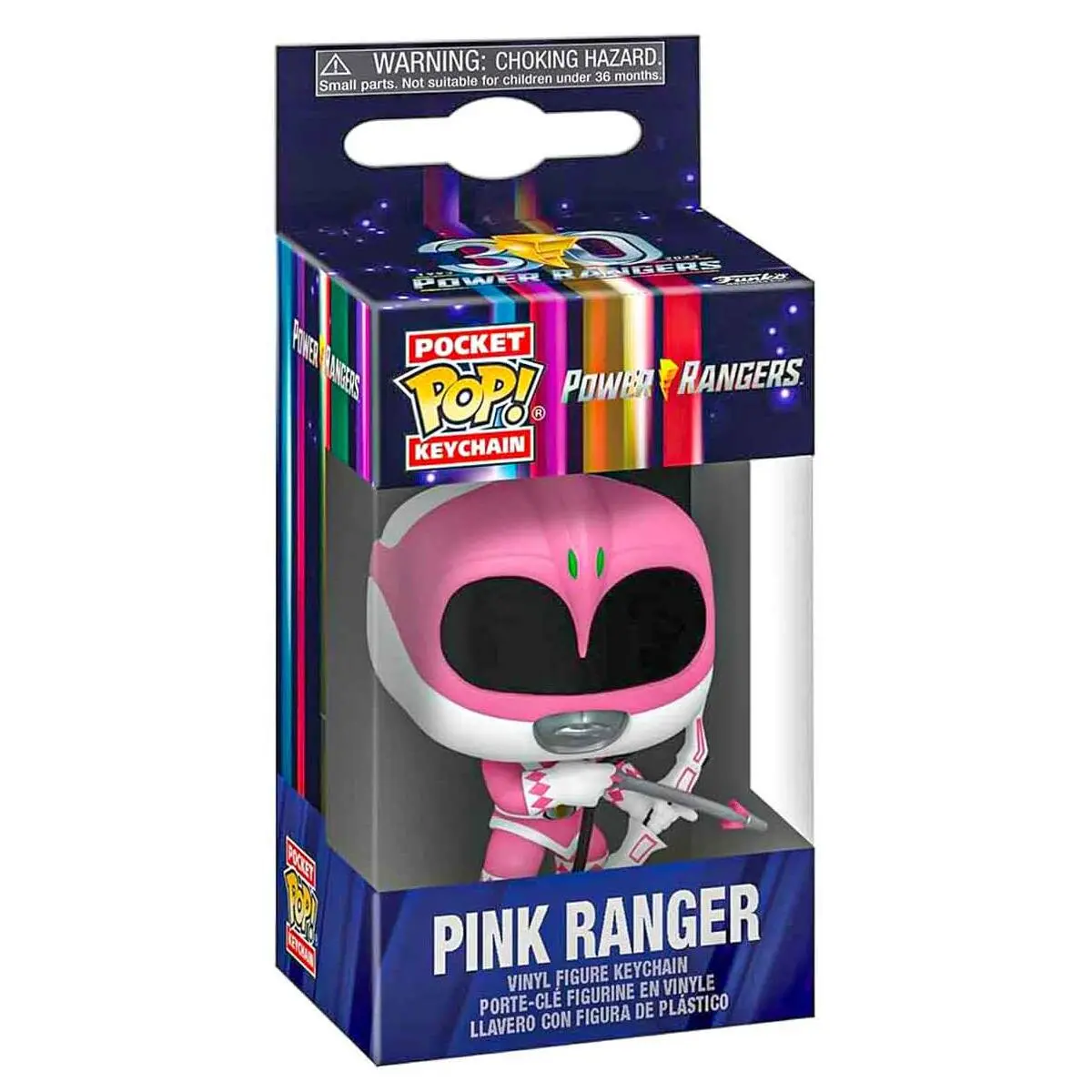 Funko Pop! Pocket Keychain: Power Rangers 30Th Anniversary: Pink Ranger Vinyl Figure 1