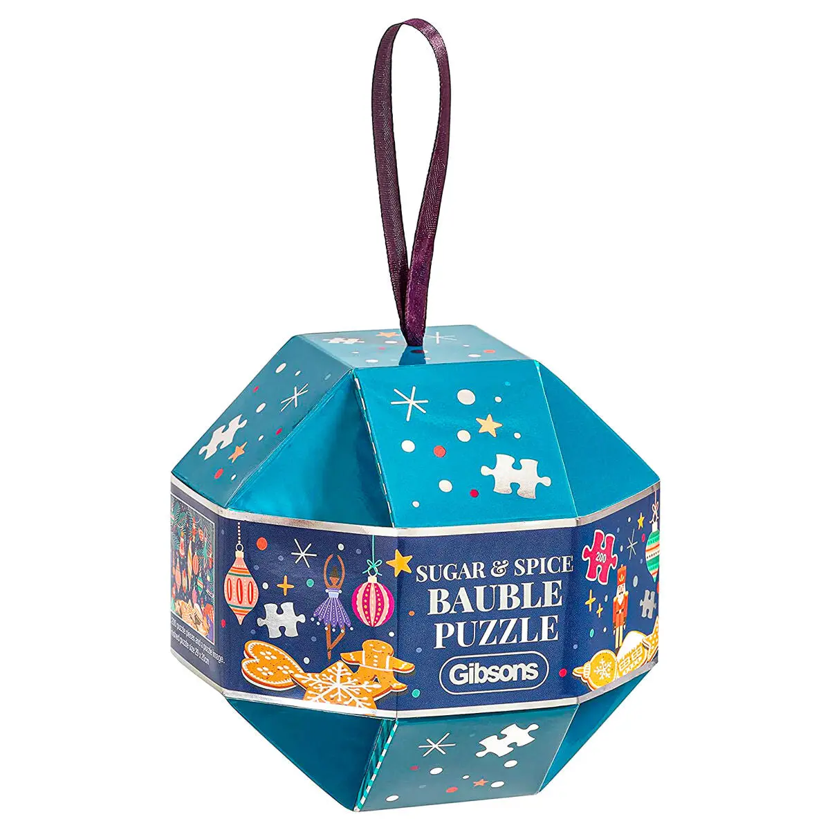 Gibsons Sugar & Spice Bauble 200 Piece Puzzle 1