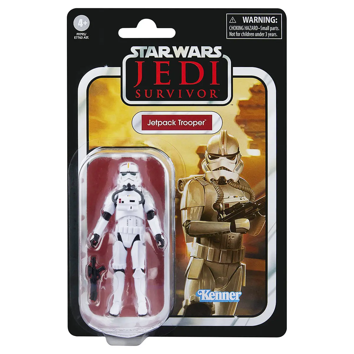 Star Wars The Vintage Collection: Jedi Survivor Jetpack Trooper 3.75" Figure 1