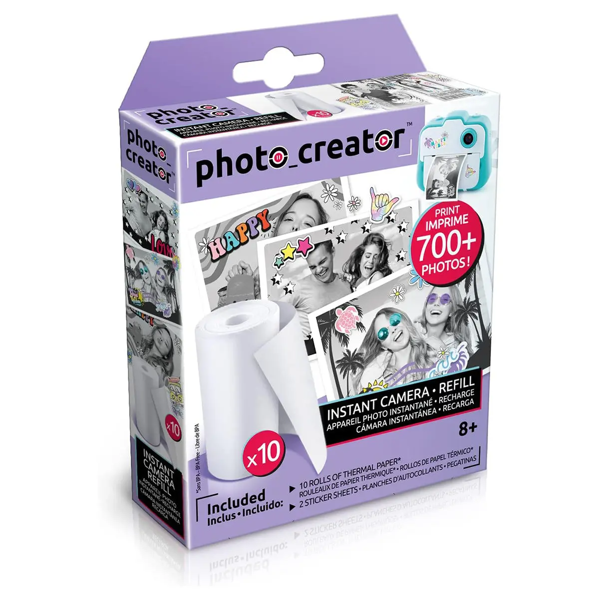 Photo Creator Instant Camera Refill (10 Pack) 1