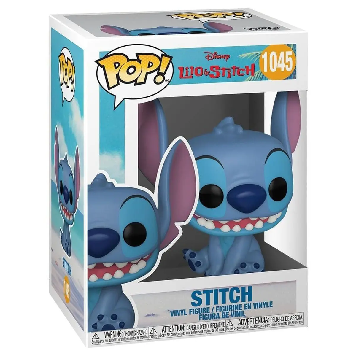 Funko Pop! Disney Lilo & Stitch: Stitch Smiling Vinyl Figure #1045 1