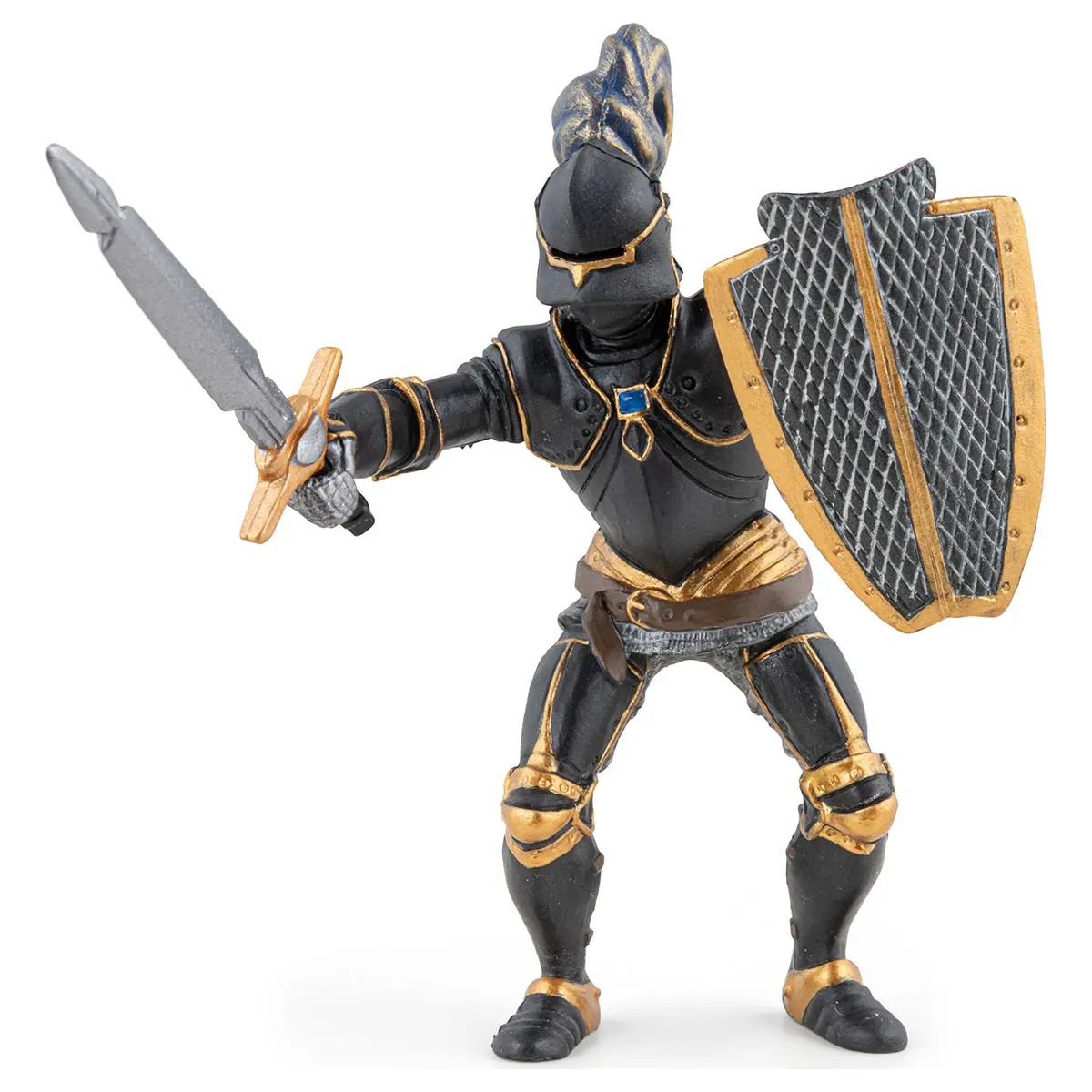 Papo Knight In Black Armour Figure 1
