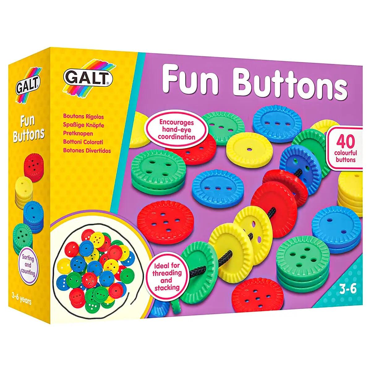 Galt Fun Buttons Kit 1