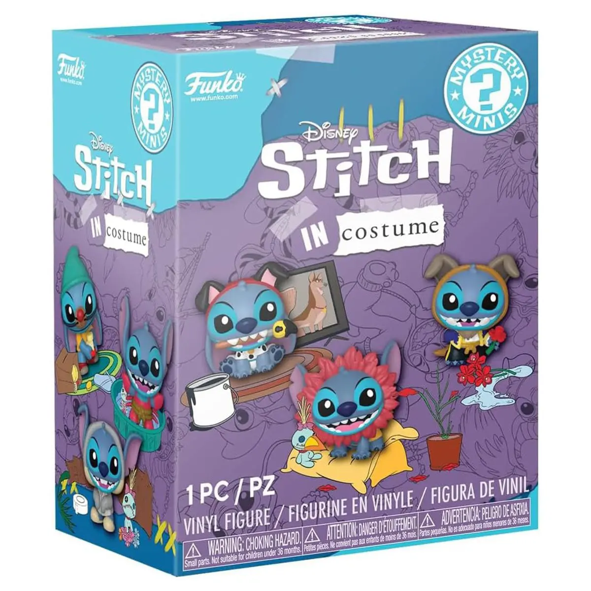 Funko Disney Stitch In Costume Mystery Minis Figure Blind Box (Styles Vary) 1