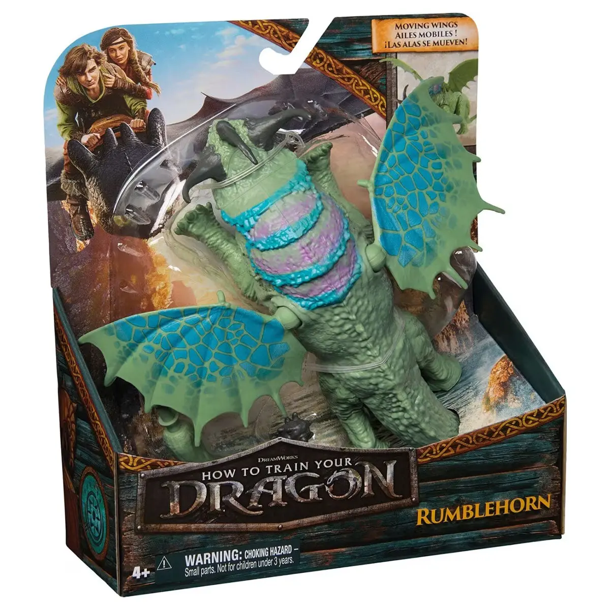 How To Train Your Dragon: Rumblehorn Figure 1