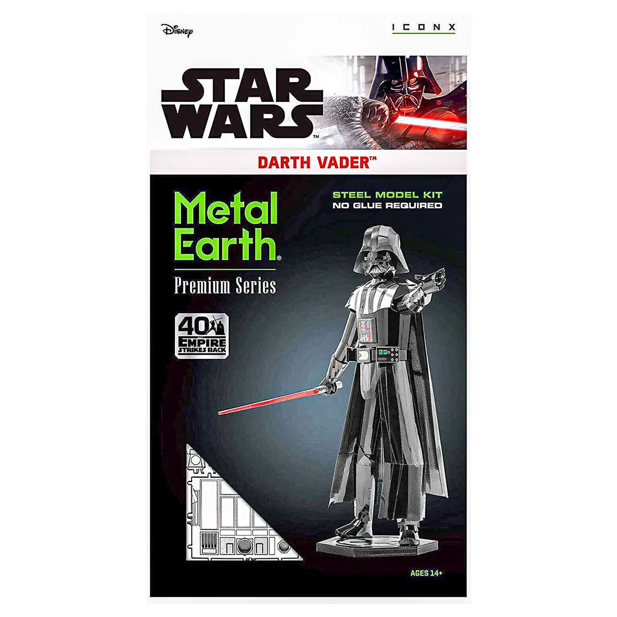 Metal Earth Premium Series Star Wars Darth Vader Steel Model Kit 1