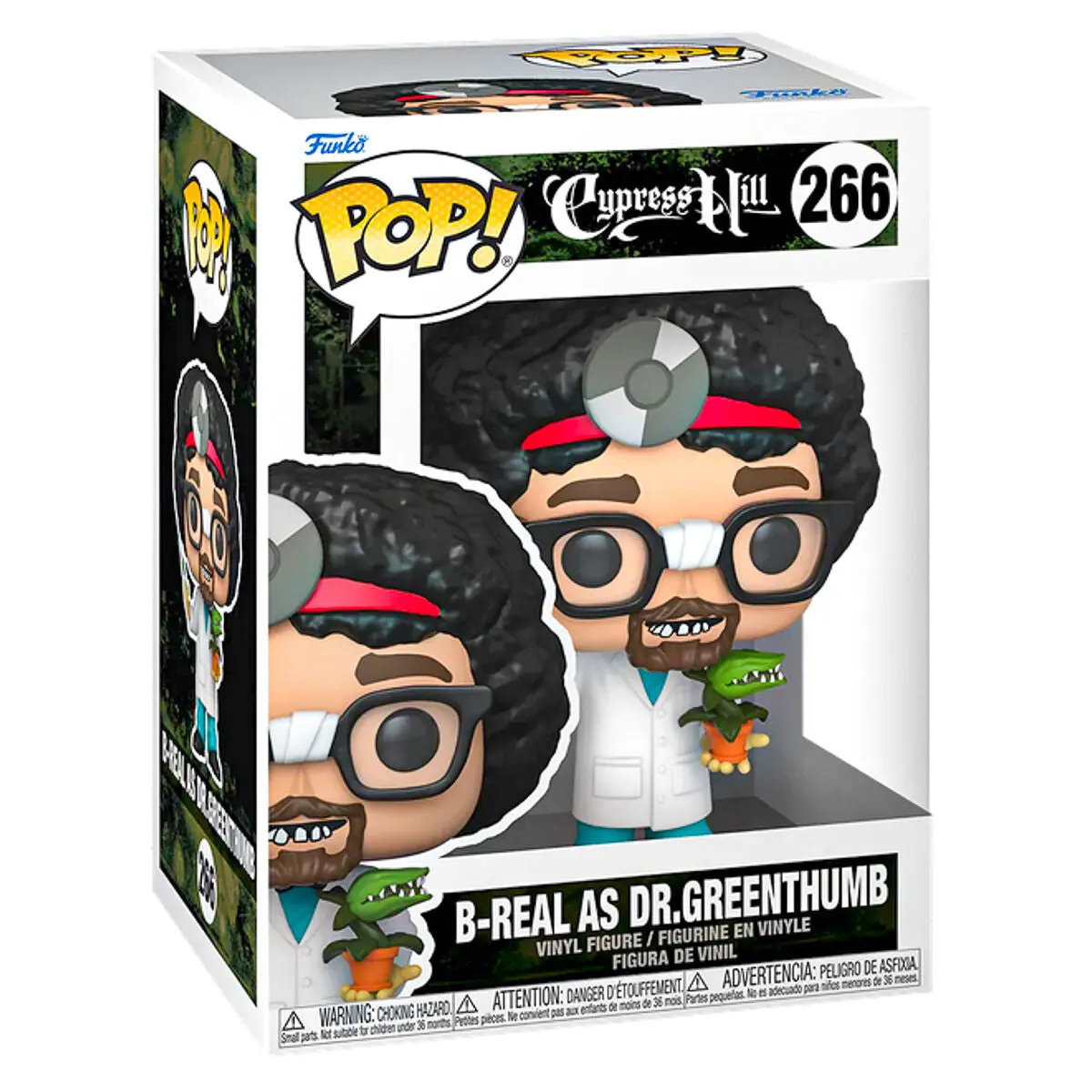 Funko Pop! Cypress Hill B-Real As Dr. Greenthumb Vinyl Figure #266 1