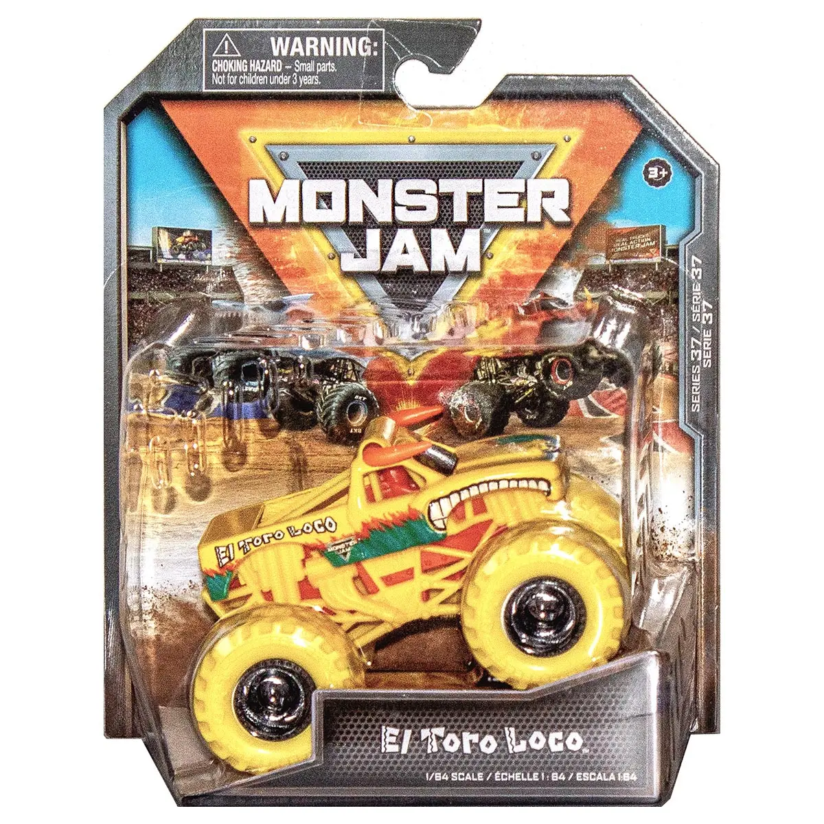 Monster Jam 'El Toro Loco' Series 37 1:64 Scale Die-Cast Truck 1