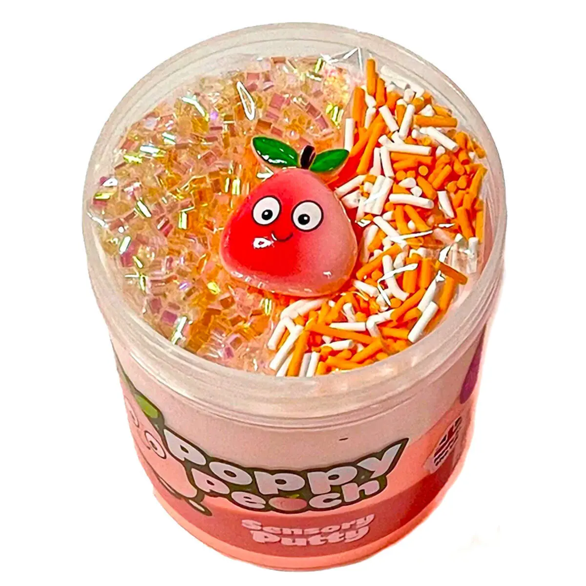 Putty Pals Poppy Peach Sensory Putty 100G 2