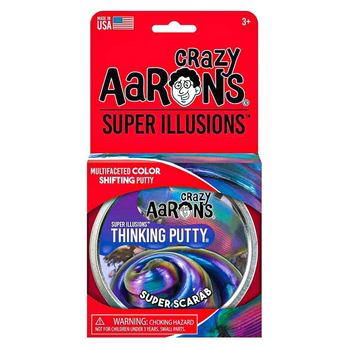 Crazy Aaron's Super Illusions Super Scarab Thinking Putty 90G 1