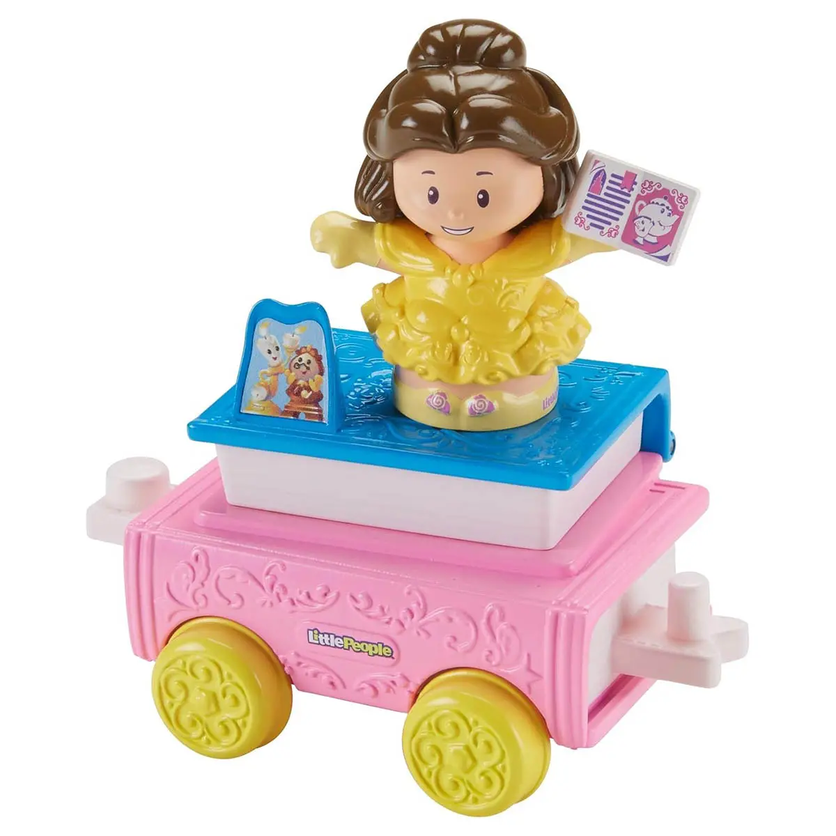 Fisher-Price Little People Disney Princess Belle & Chip Float 1