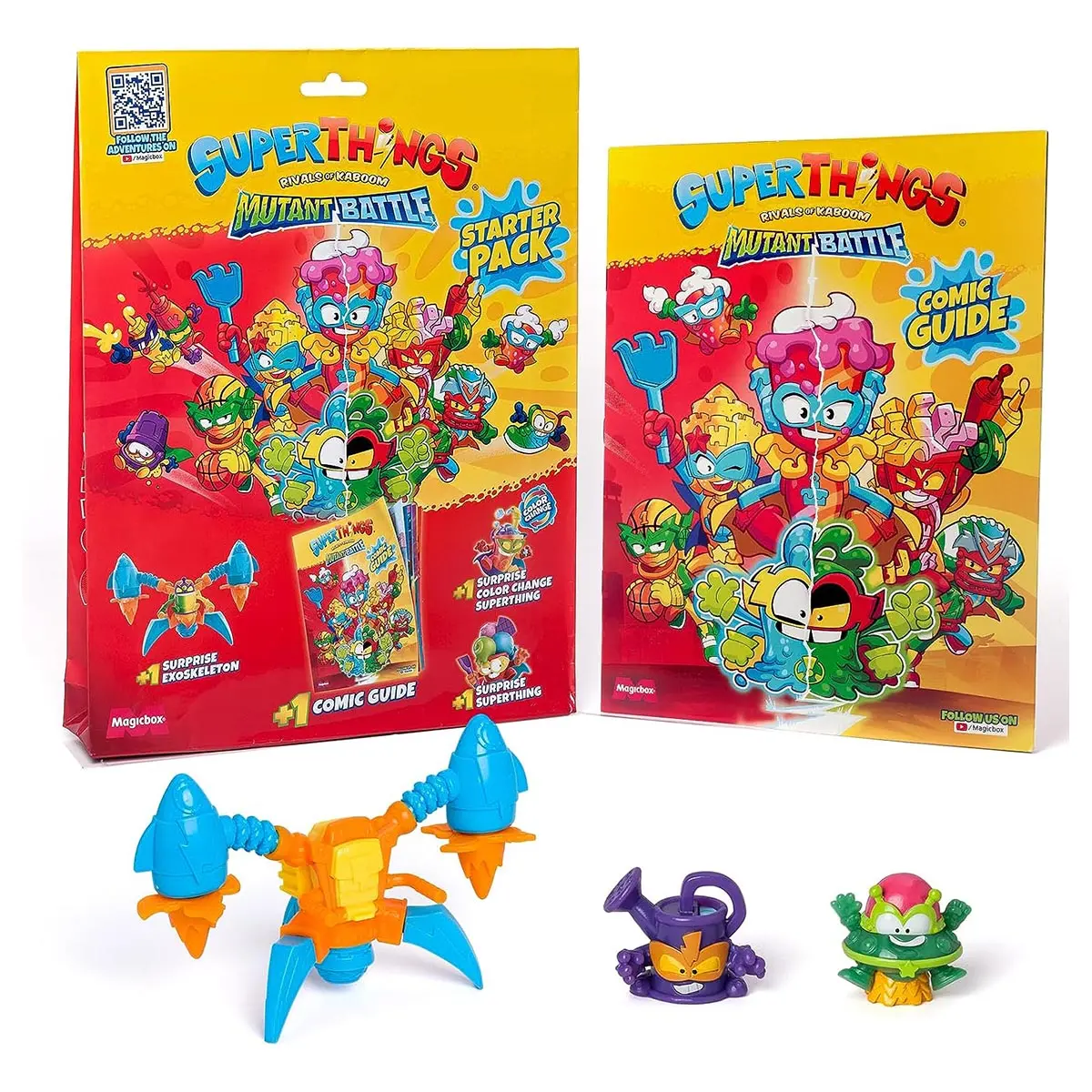 Superthings Rivals Of Kaboom: Mutant Battle Starter Pack 1