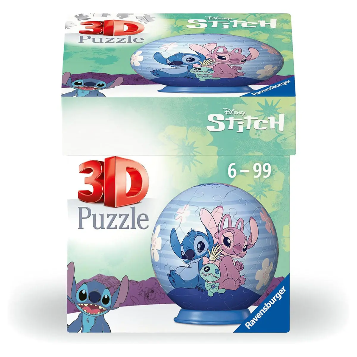 Ravensburger Disney Stitch & Friends 54 Piece 3D Jigsaw Puzzle 1